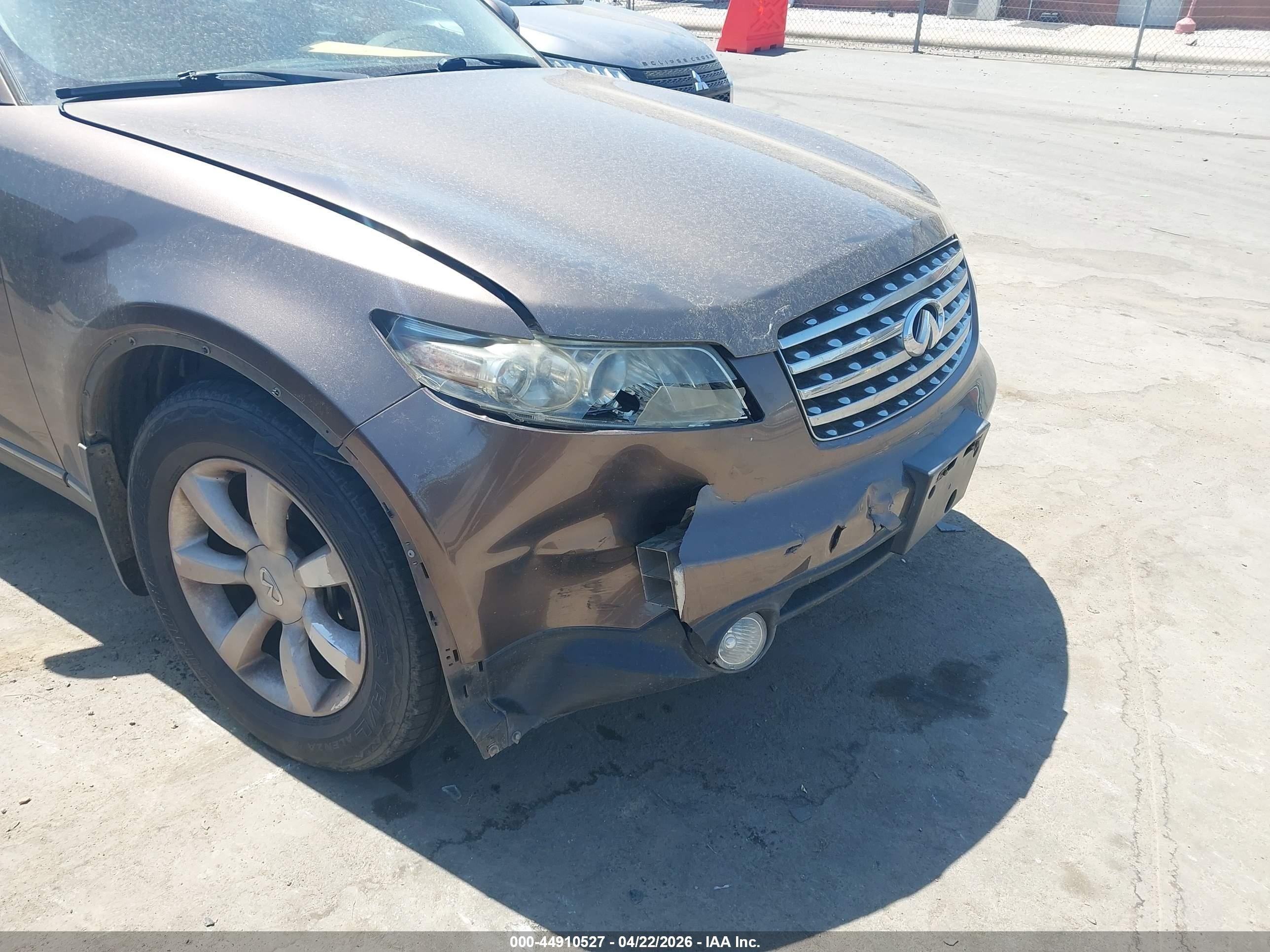 2004 Infiniti Fx35   Brown vin: JNRAS08W34X210337