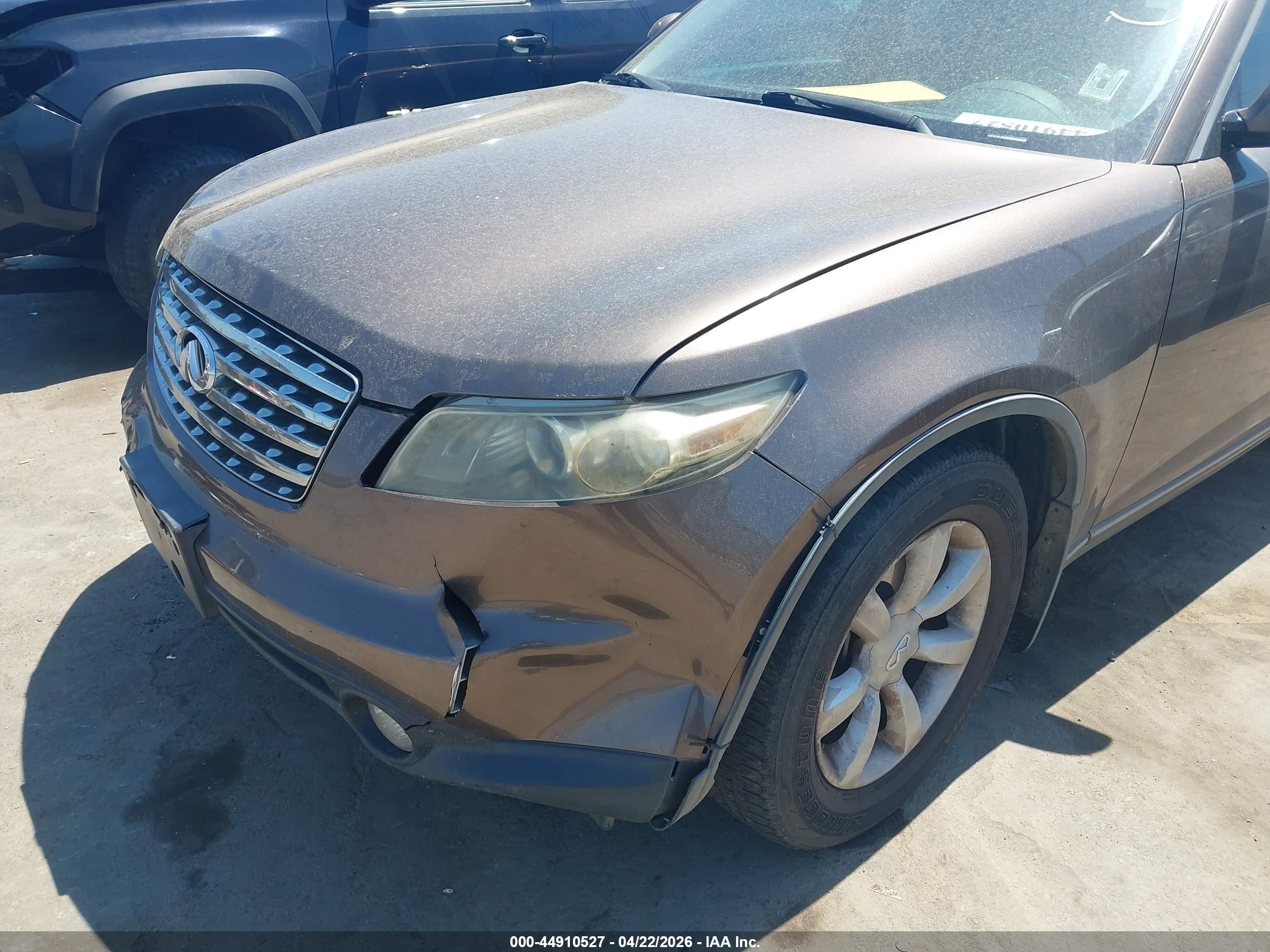 2004 Infiniti Fx35   Brown vin: JNRAS08W34X210337