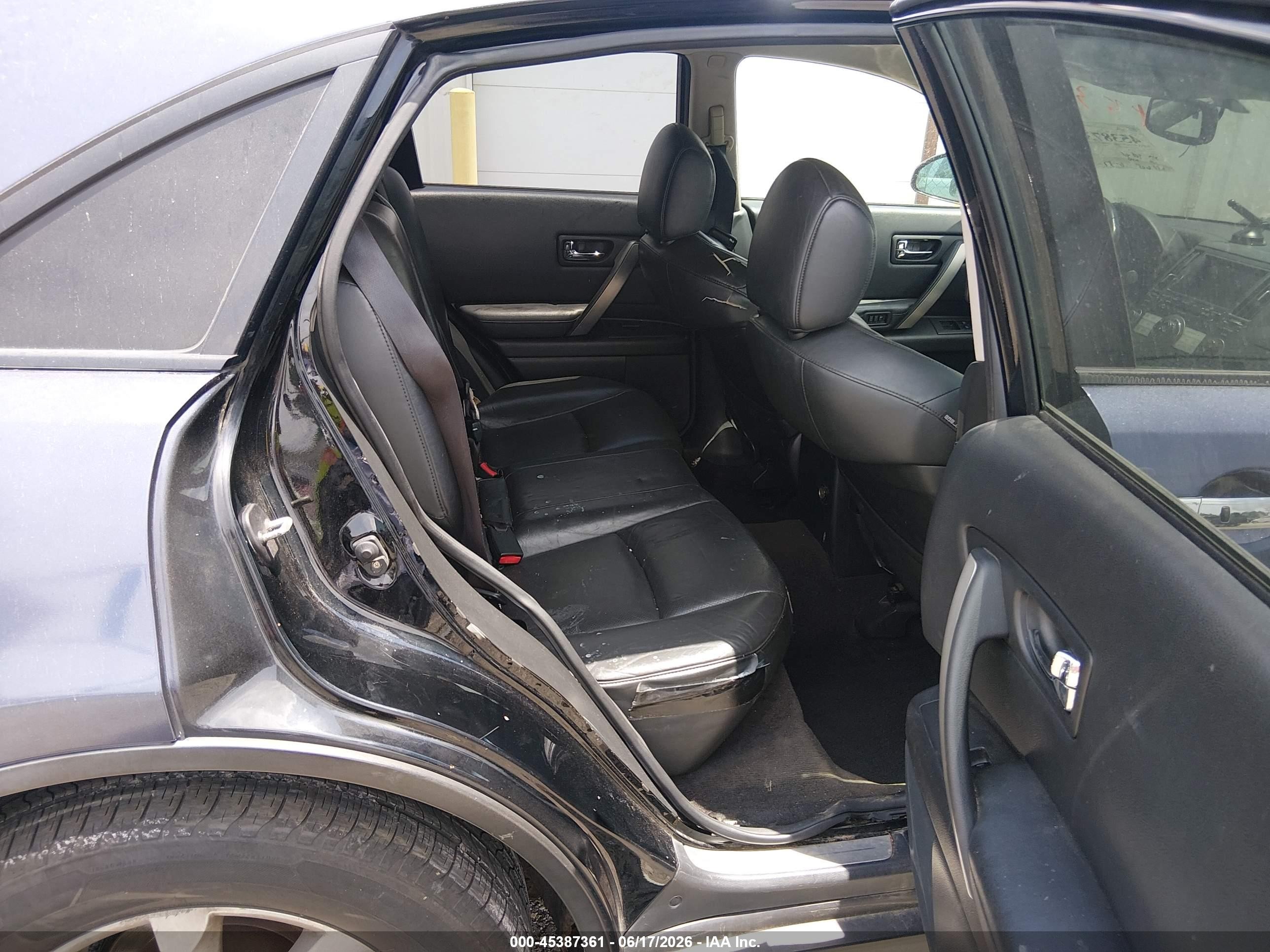 2006 Infiniti Fx35   Blue vin: JNRAS08W36X211586