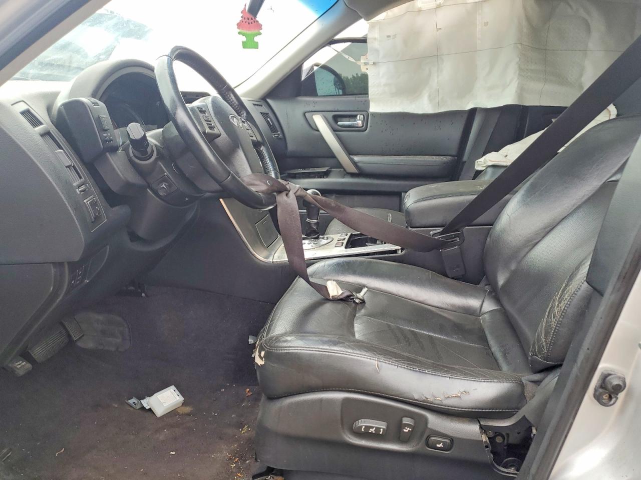 2008 Infiniti Fx35 Base Silver vin: JNRAS08W38X208903