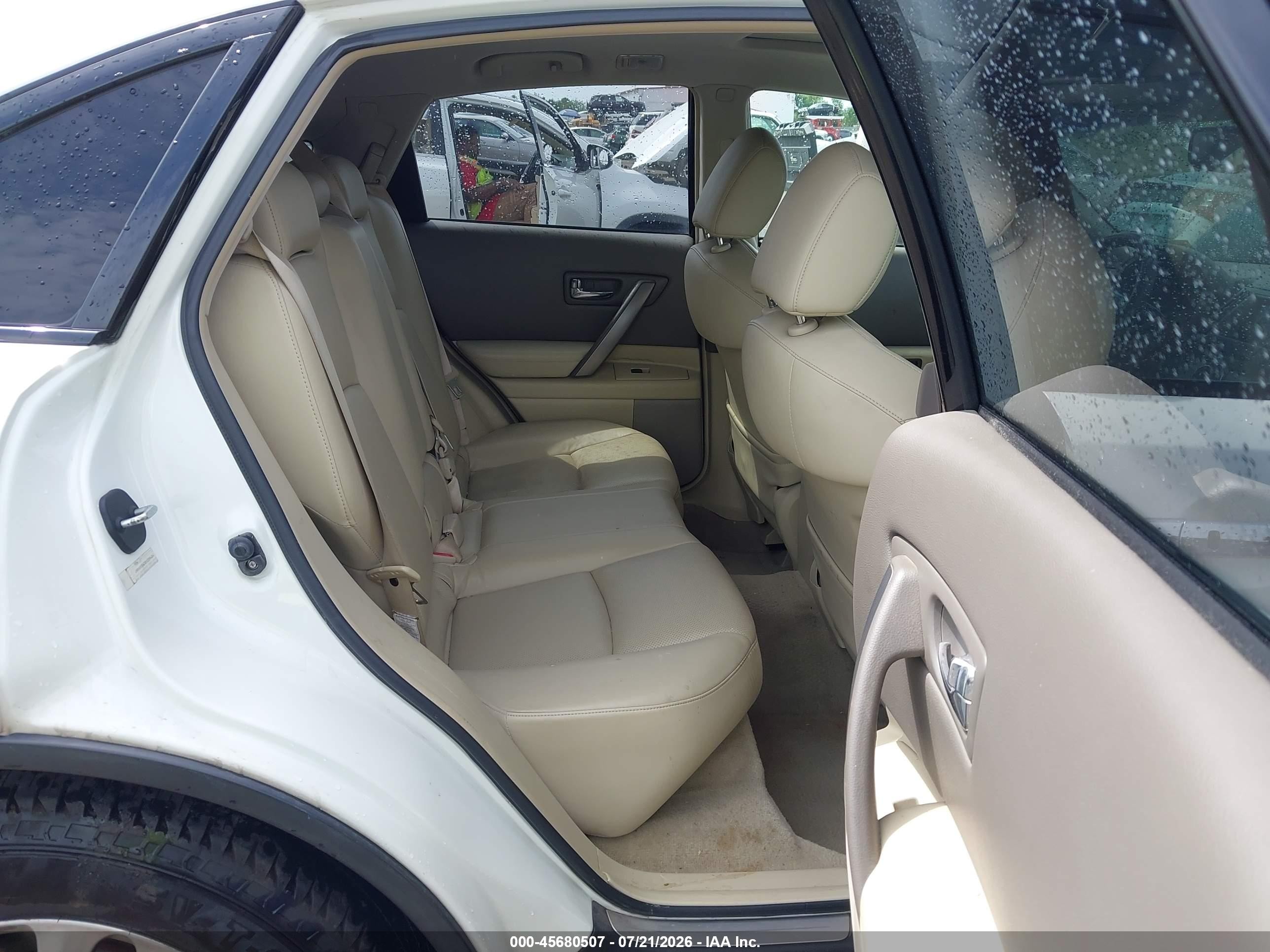 2008 Infiniti Fx35   Белый vin: JNRAS08W38X209484