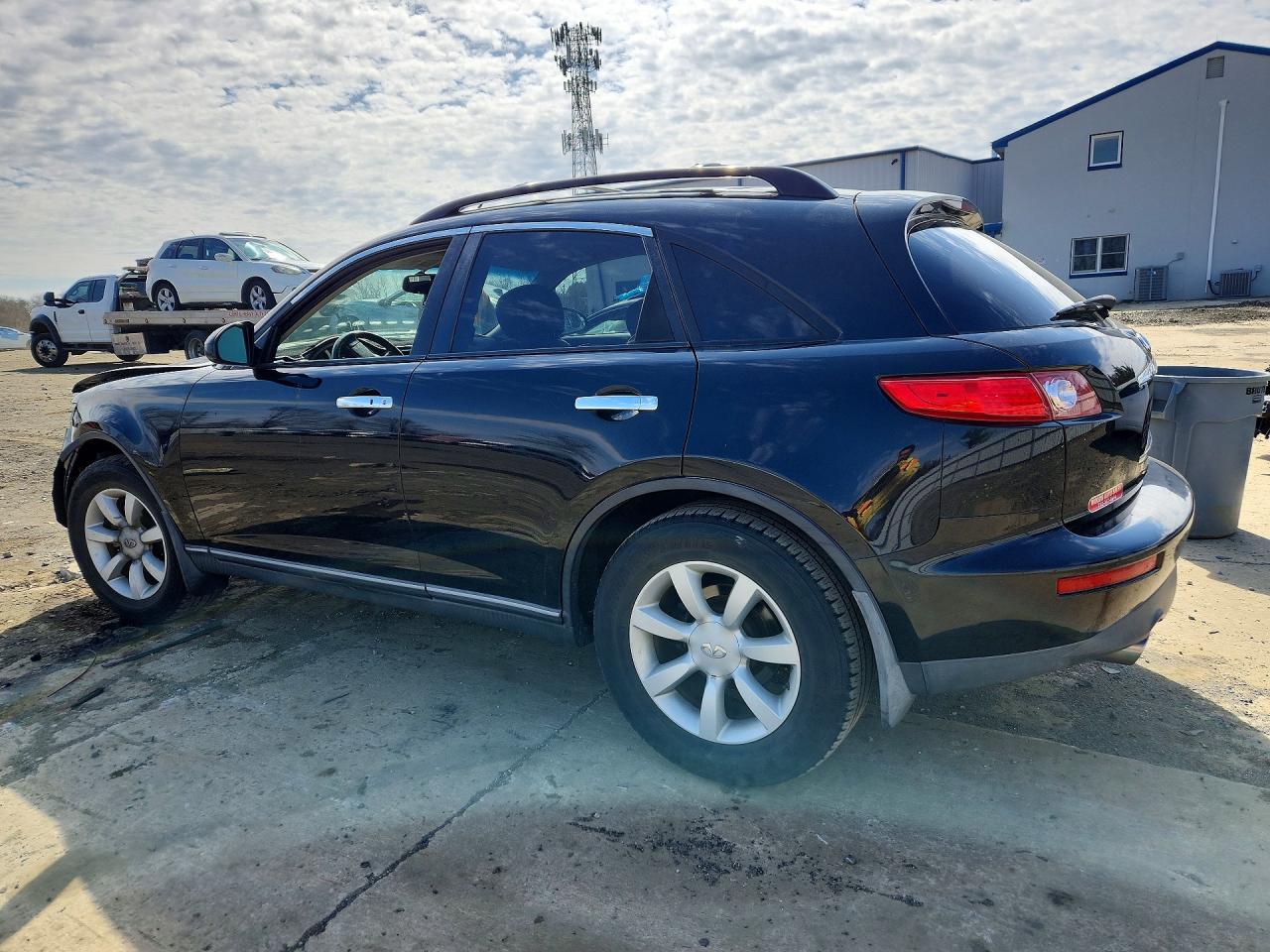 2005 Infiniti Fx35 Base Black vin: JNRAS08W45X211207