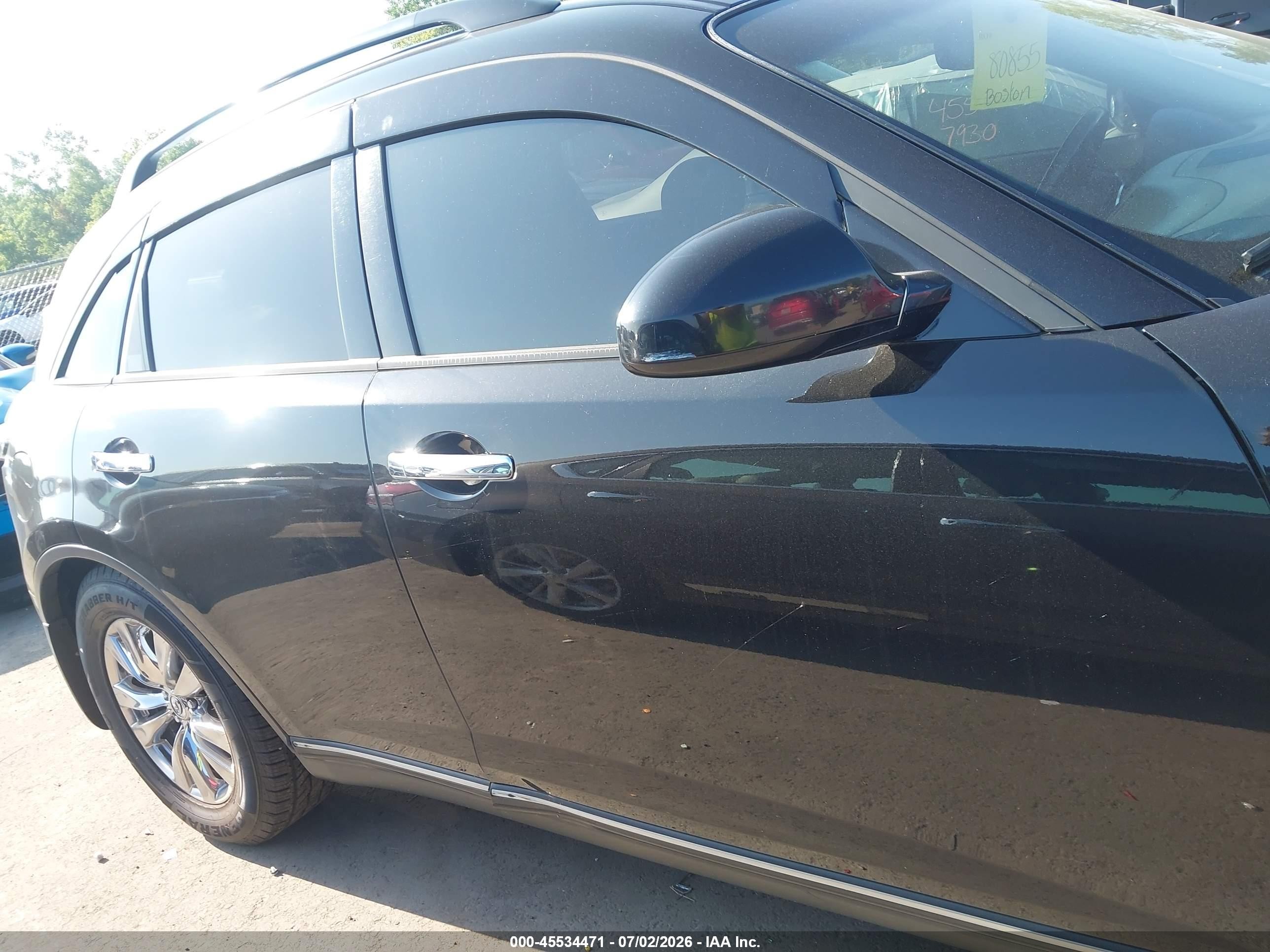 2005 Infiniti Fx35   Black vin: JNRAS08W45X215550