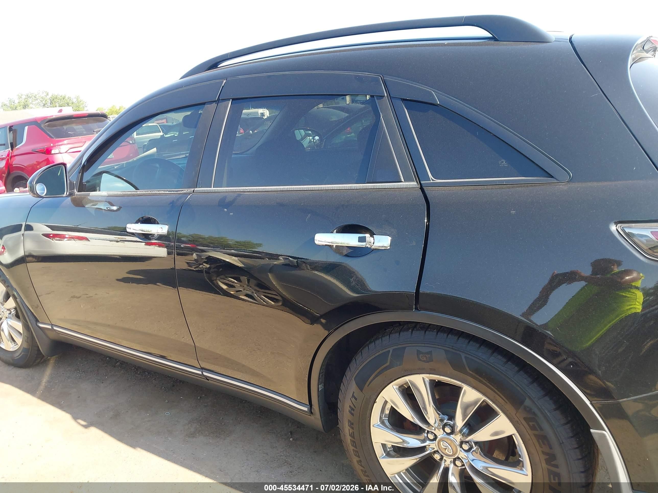 2005 Infiniti Fx35   Black vin: JNRAS08W45X215550