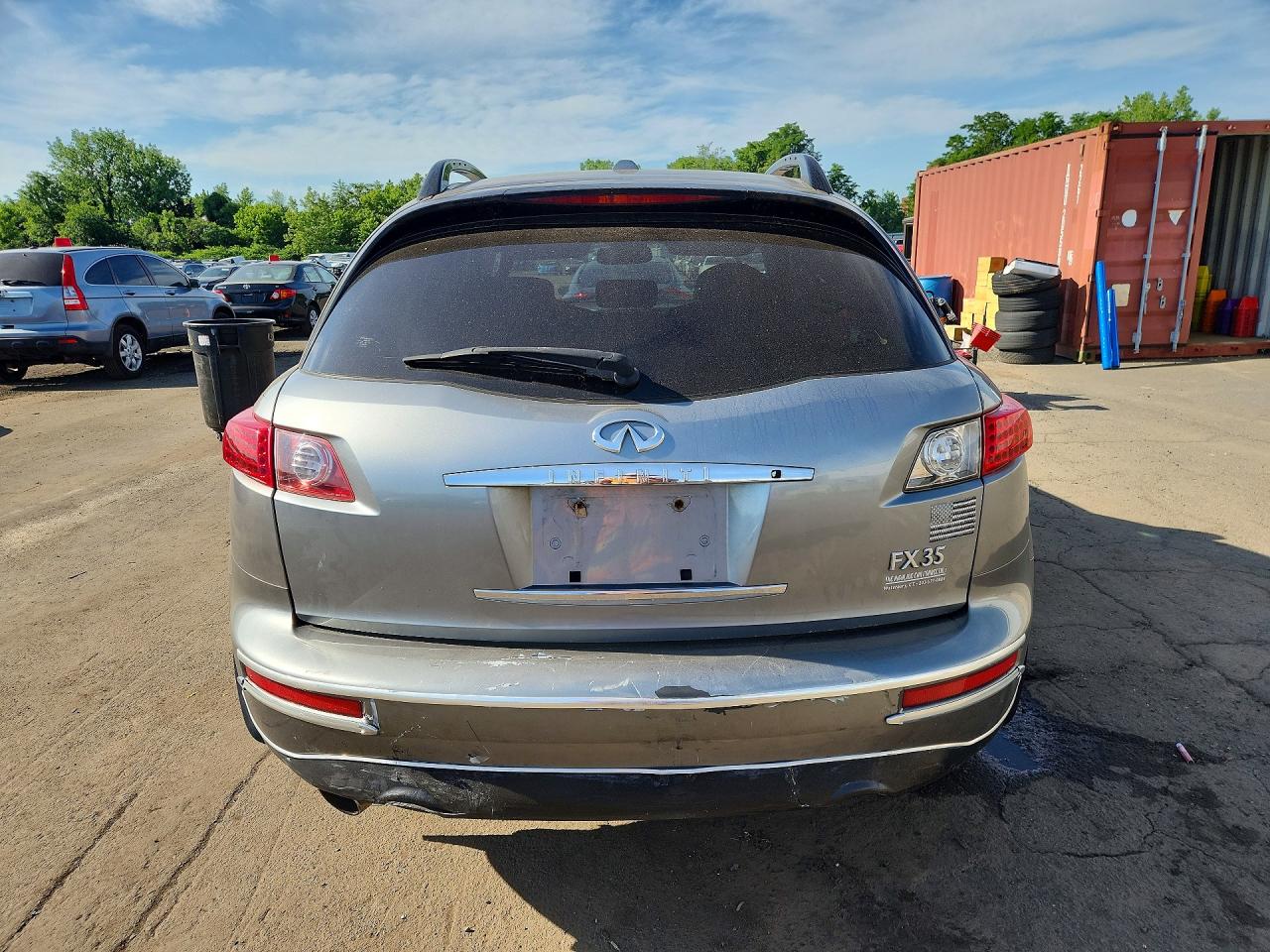 2006 Infiniti Fx35 Base Gray vin: JNRAS08W46X202573