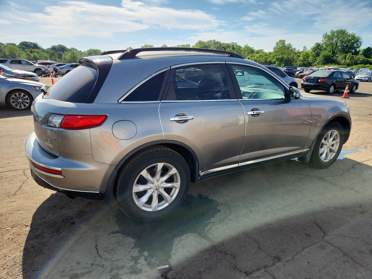 2006 Infiniti Fx35 Base Gray vin: JNRAS08W46X202573