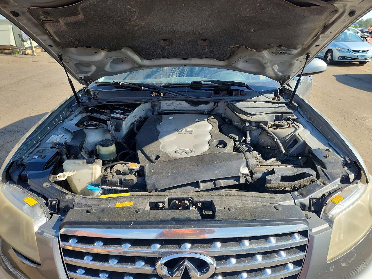 2006 Infiniti Fx35 Base Gray vin: JNRAS08W46X202573