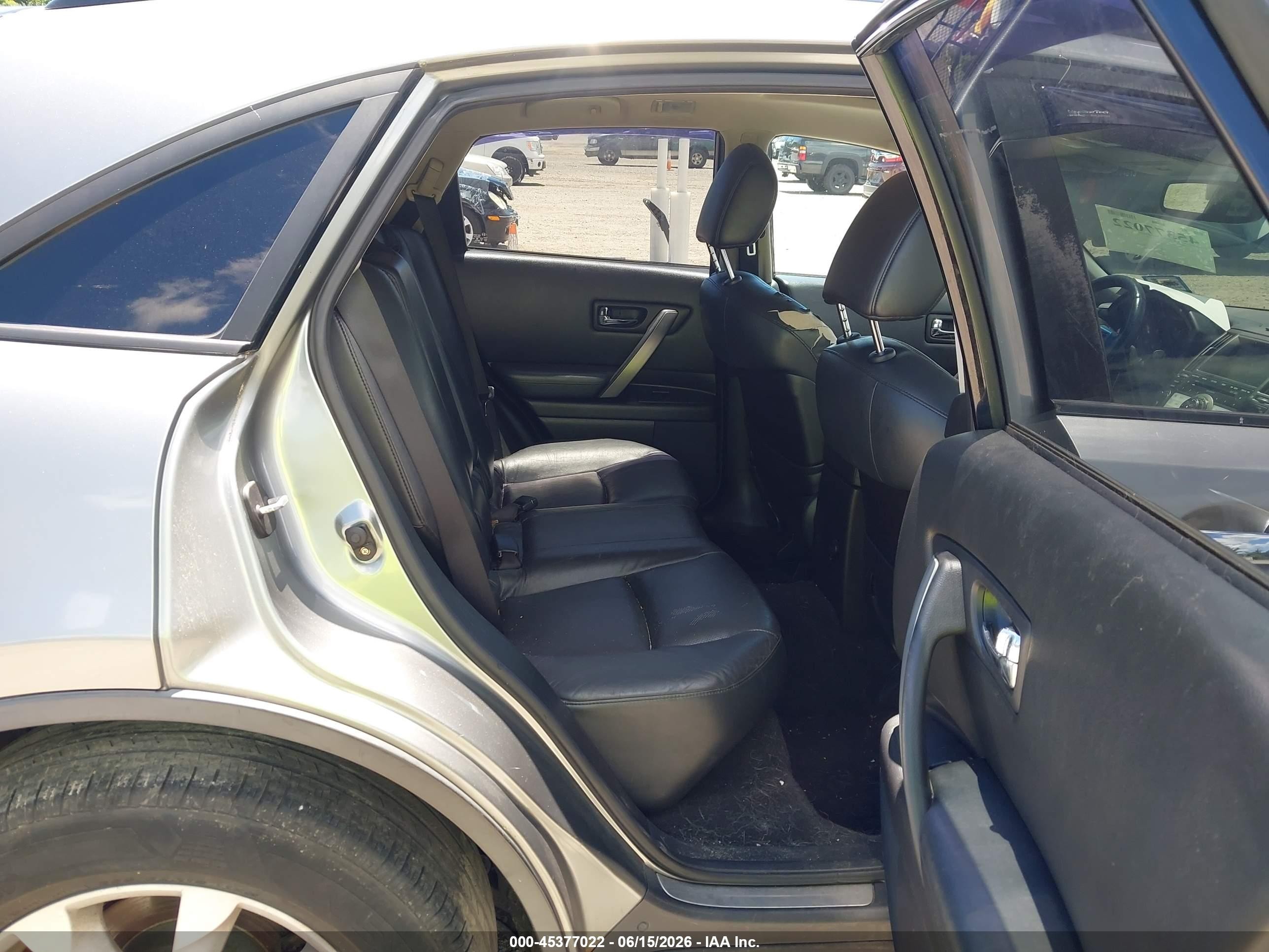 2006 Infiniti Fx35 Серый vin: JNRAS08W46X203819