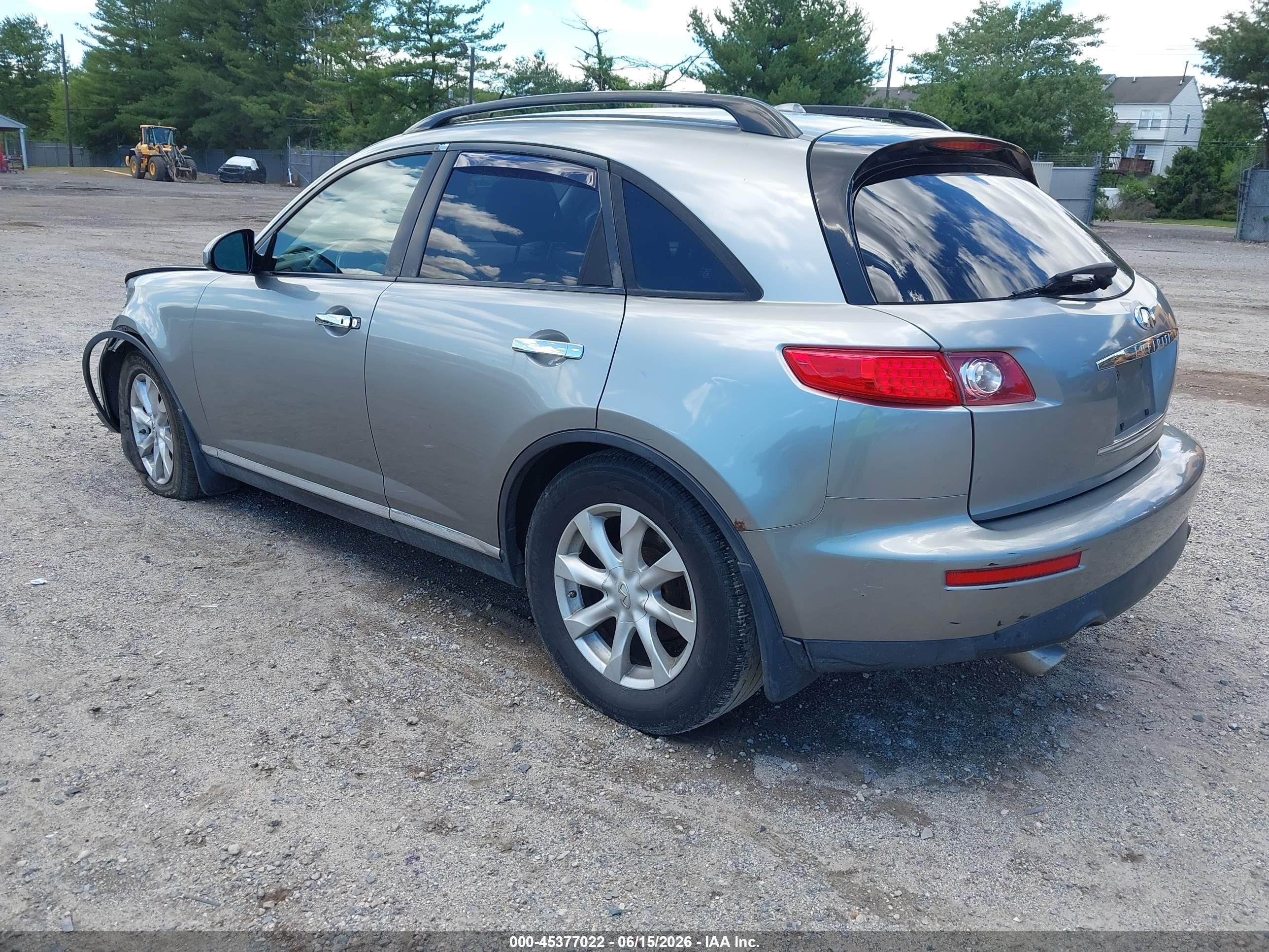 2006 Infiniti Fx35 Серый vin: JNRAS08W46X203819