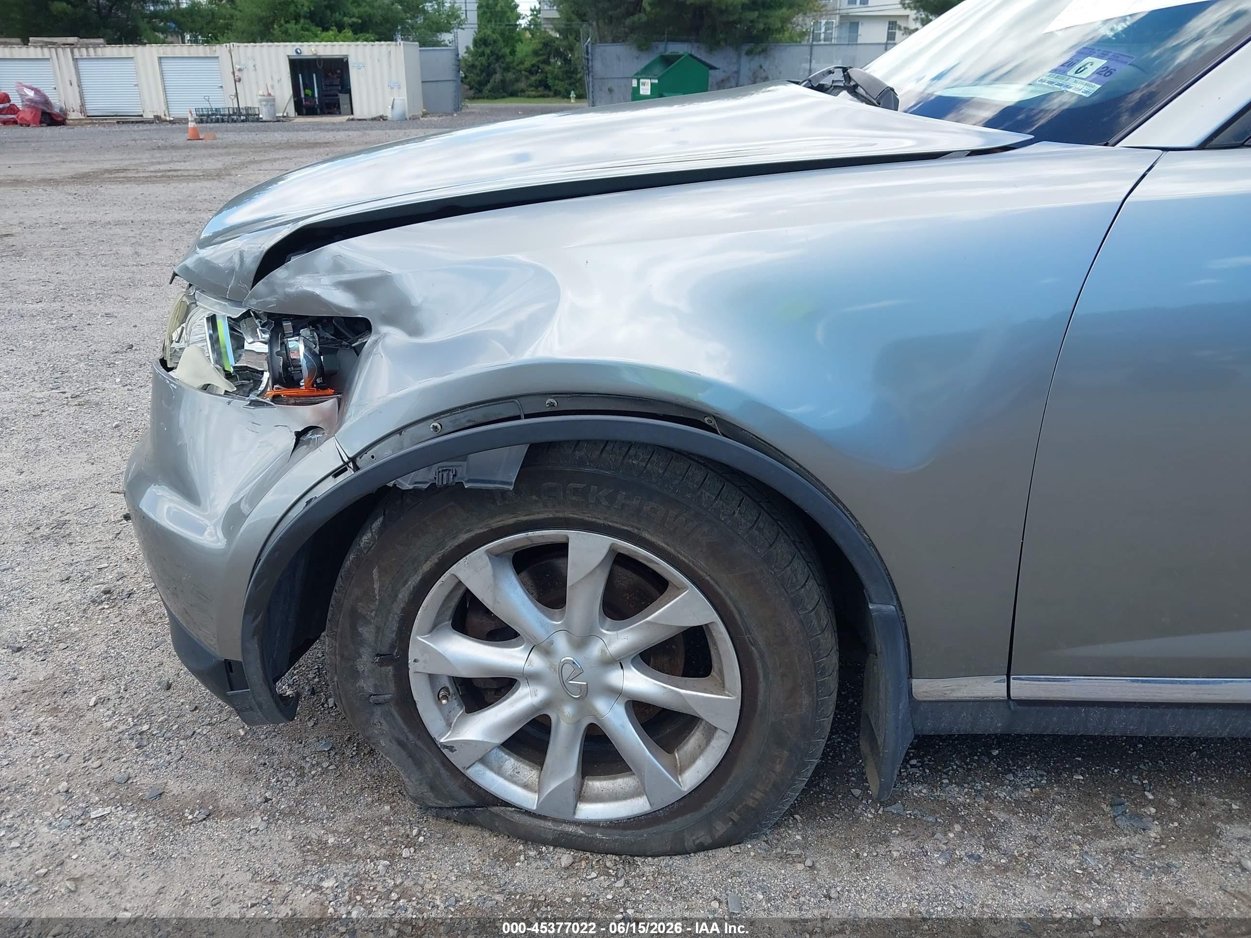 2006 Infiniti Fx35 Серый vin: JNRAS08W46X203819