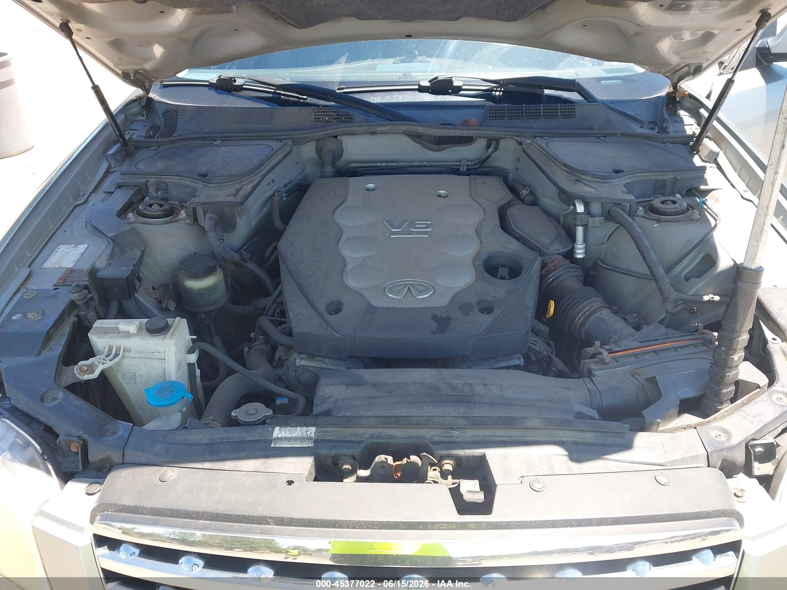 2006 Infiniti Fx35 Серый vin: JNRAS08W46X203819