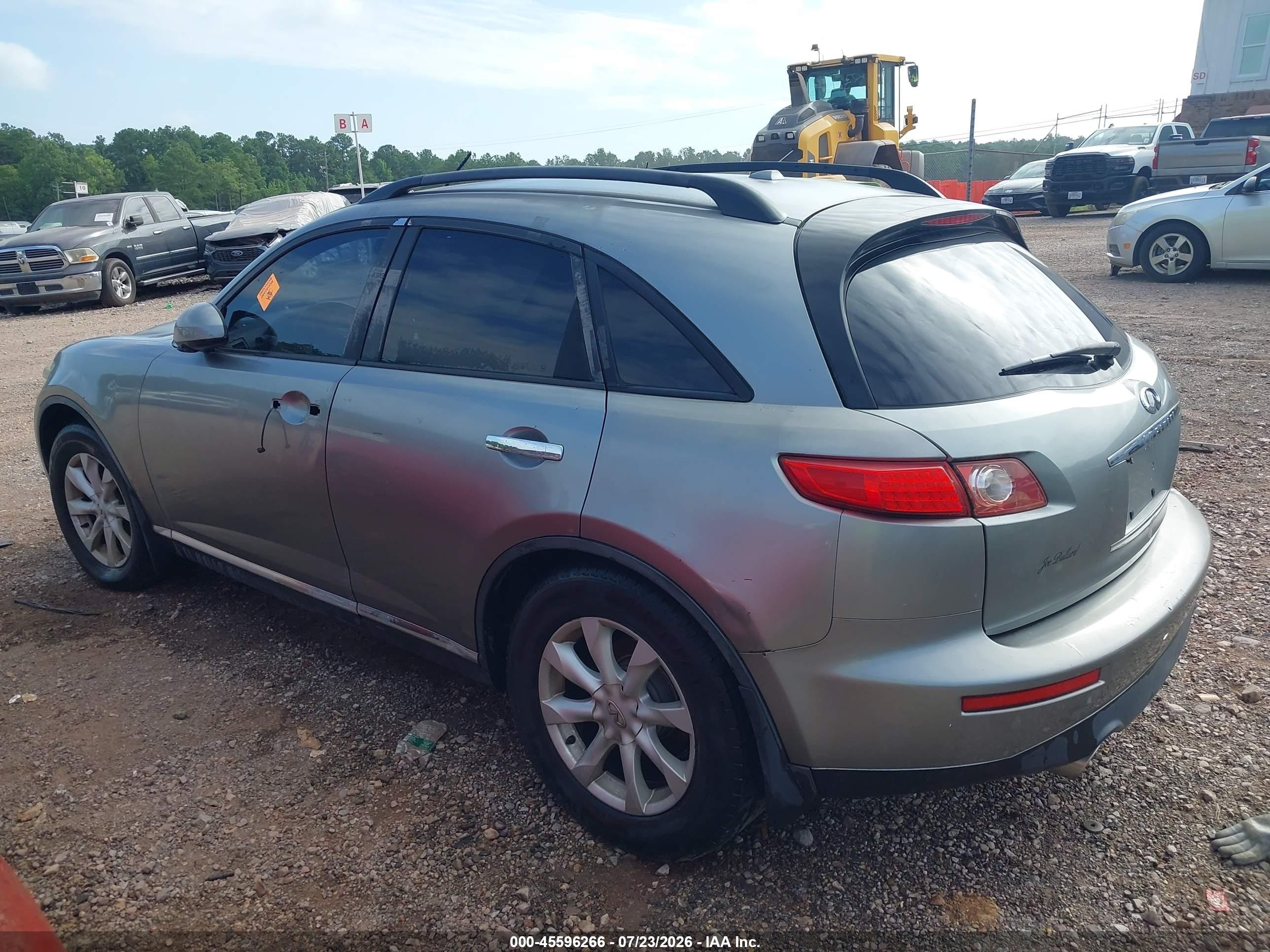 2006 Infiniti Fx35   Gray vin: JNRAS08W46X211404