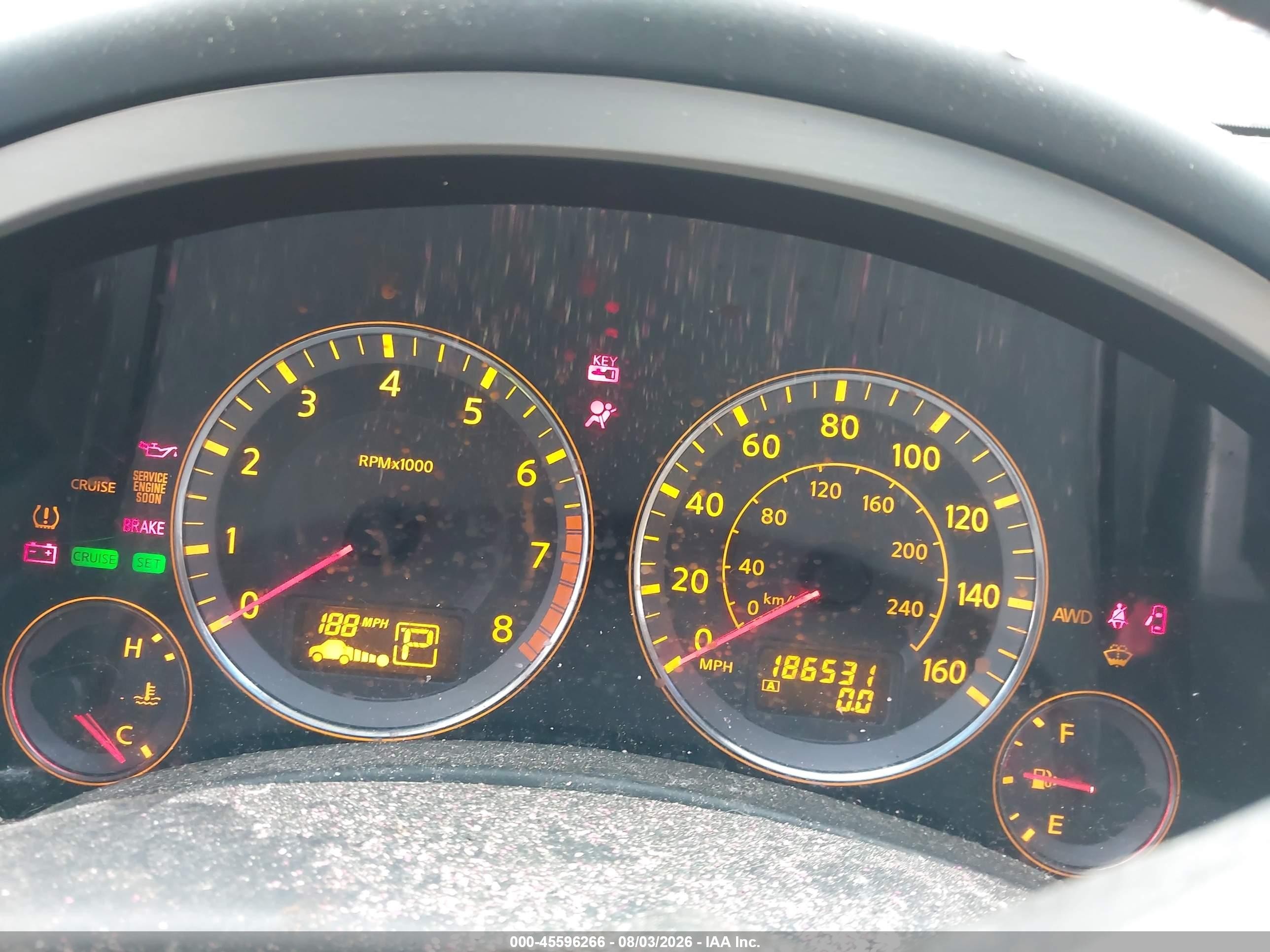 2006 Infiniti Fx35   Gray vin: JNRAS08W46X211404