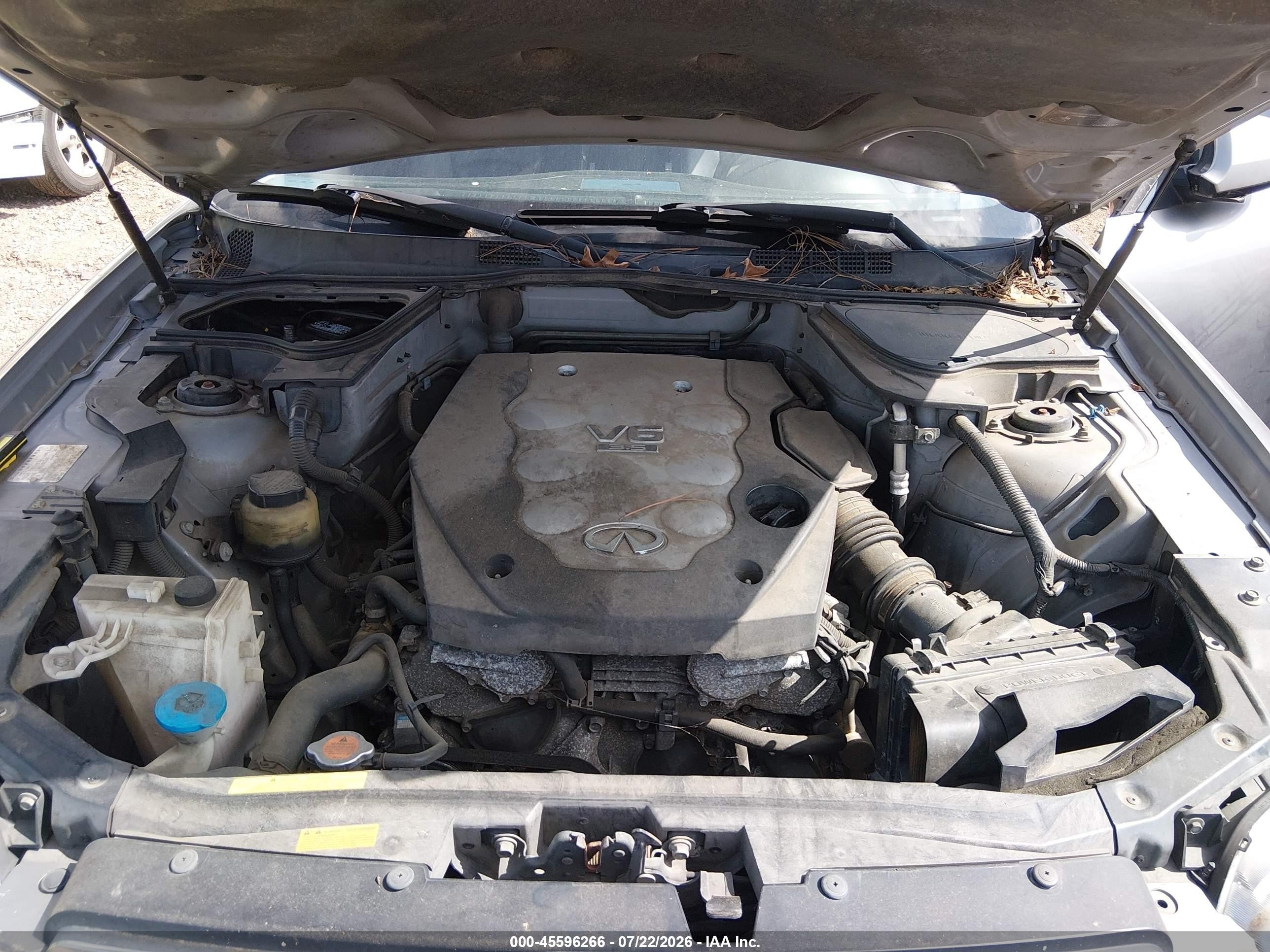 2006 Infiniti Fx35   Gray vin: JNRAS08W46X211404