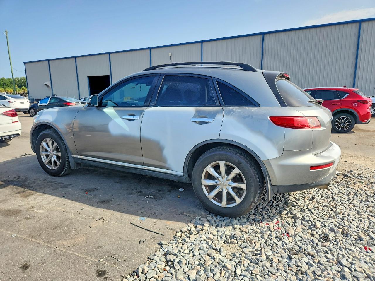 2008 Infiniti Fx35 Base Gray vin: JNRAS08W48X201703