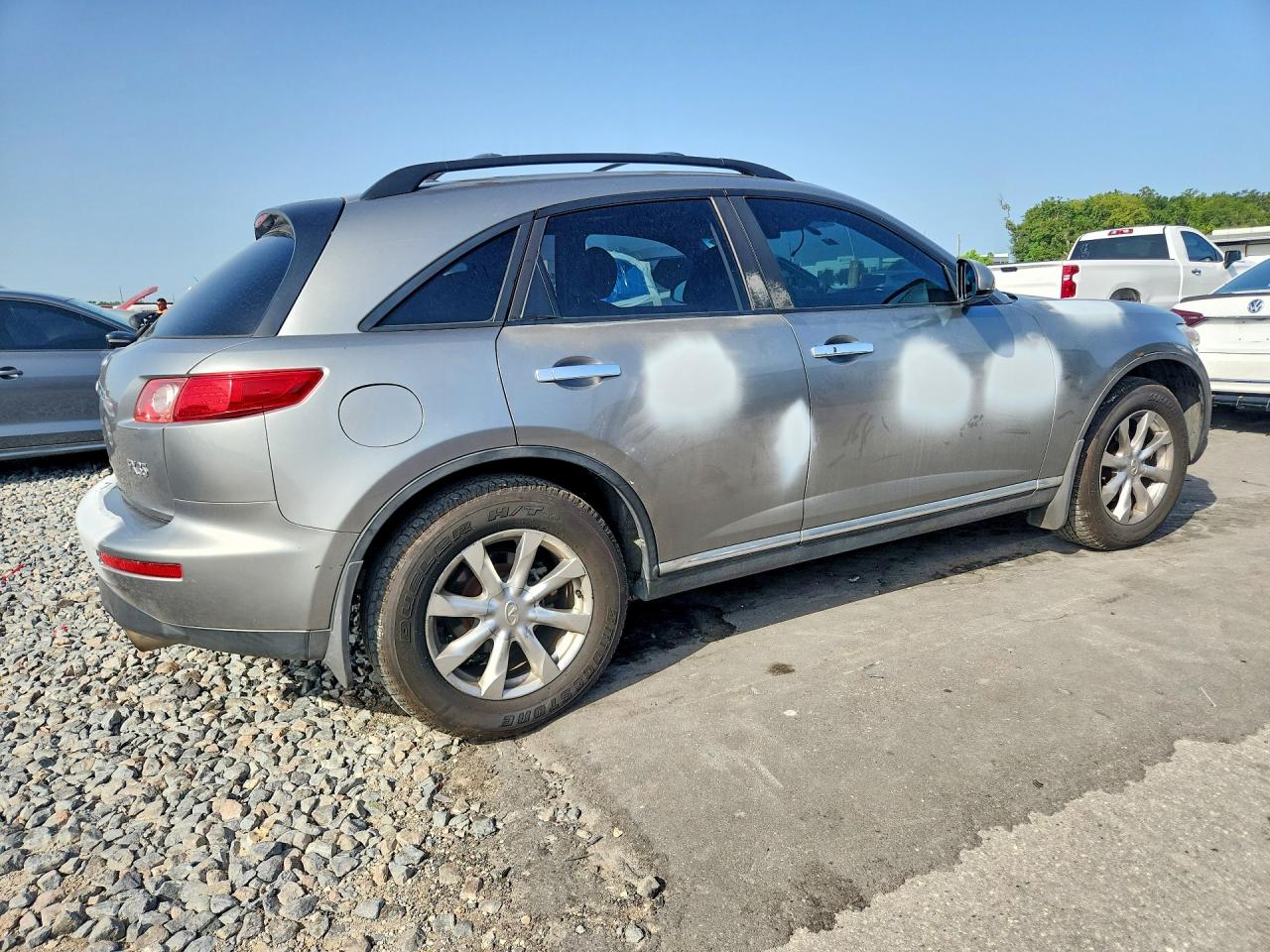 2008 Infiniti Fx35 Base Gray vin: JNRAS08W48X201703