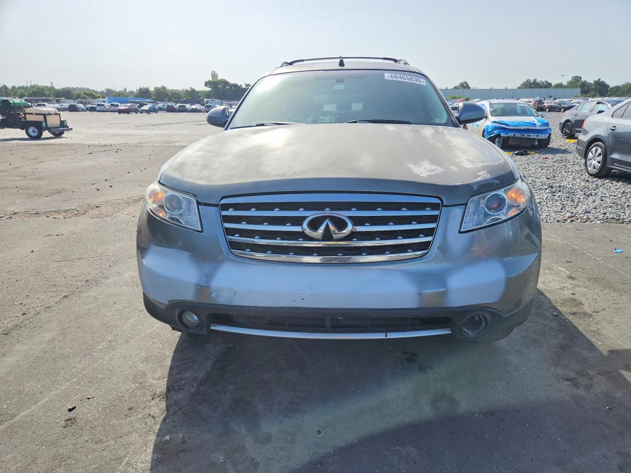 2008 Infiniti Fx35 Base Gray vin: JNRAS08W48X201703