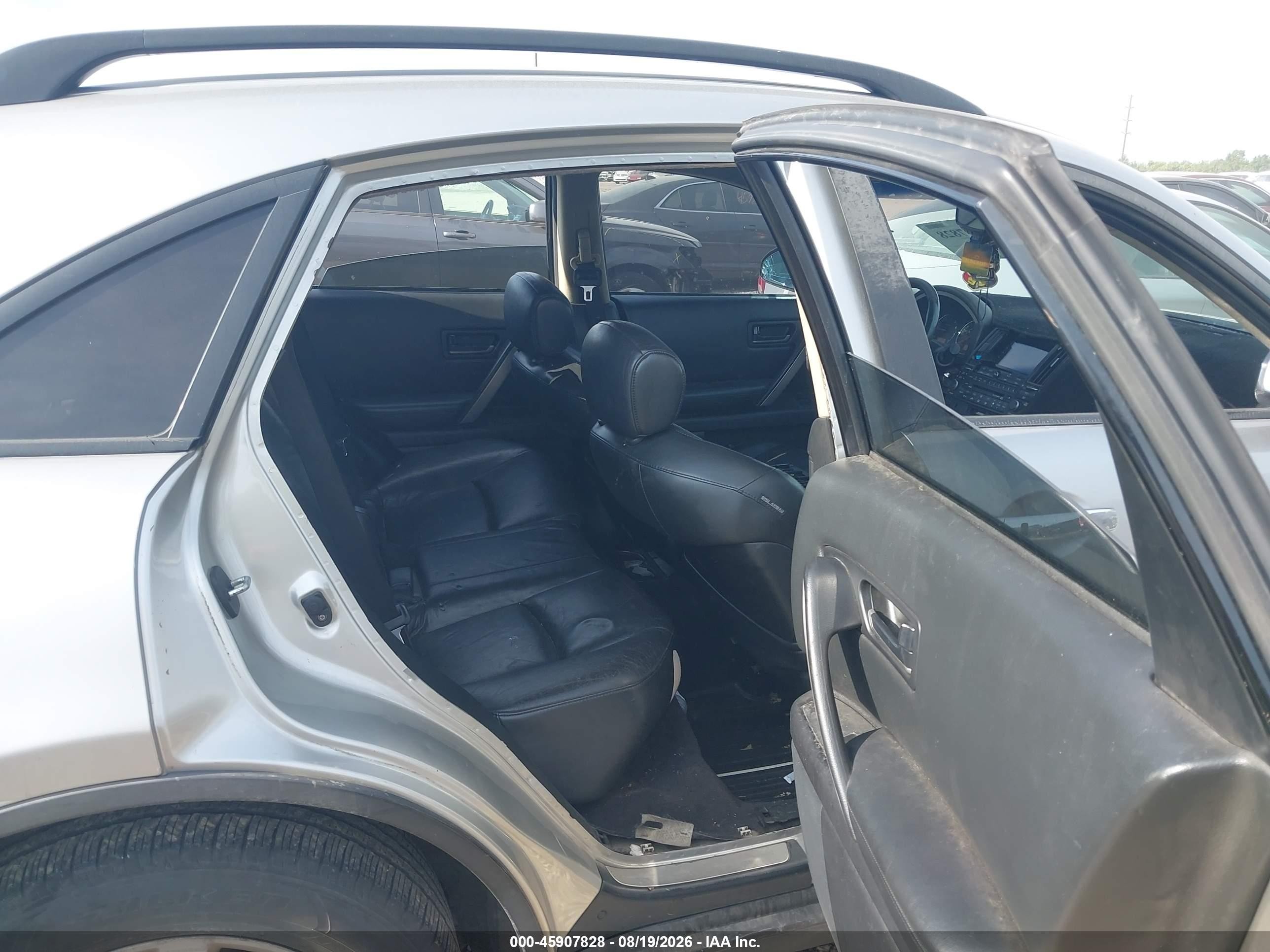 2004 Infiniti Fx35   Silver vin: JNRAS08W54X219444