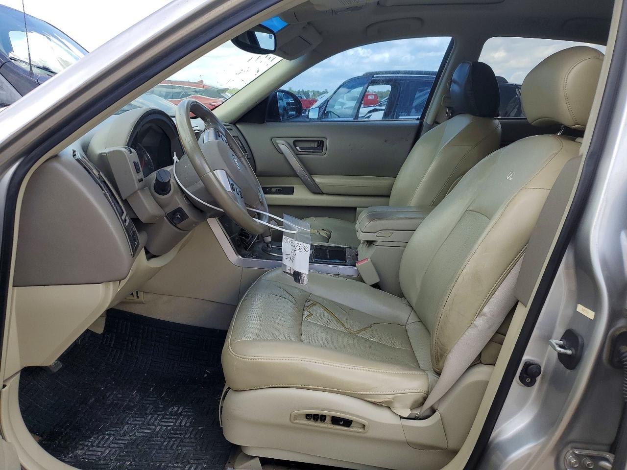 2005 Infiniti Fx35 Base Silver vin: JNRAS08W55X212236