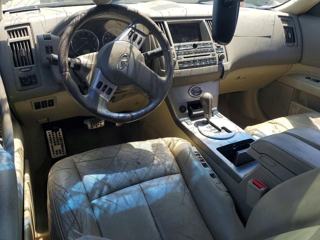 2005 Infiniti Fx35 Base Silver vin: JNRAS08W55X214469