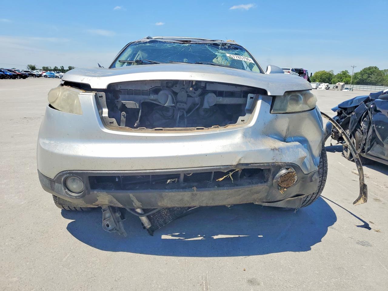 2005 Infiniti Fx35 Base Silver vin: JNRAS08W55X214469