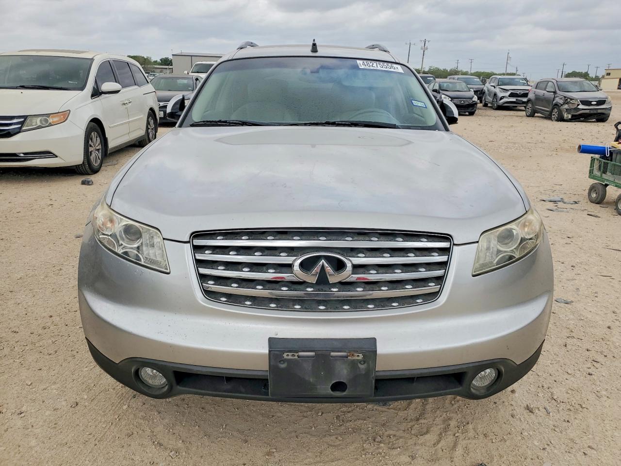2005 Infiniti Fx35 Base Silver vin: JNRAS08W55X220773