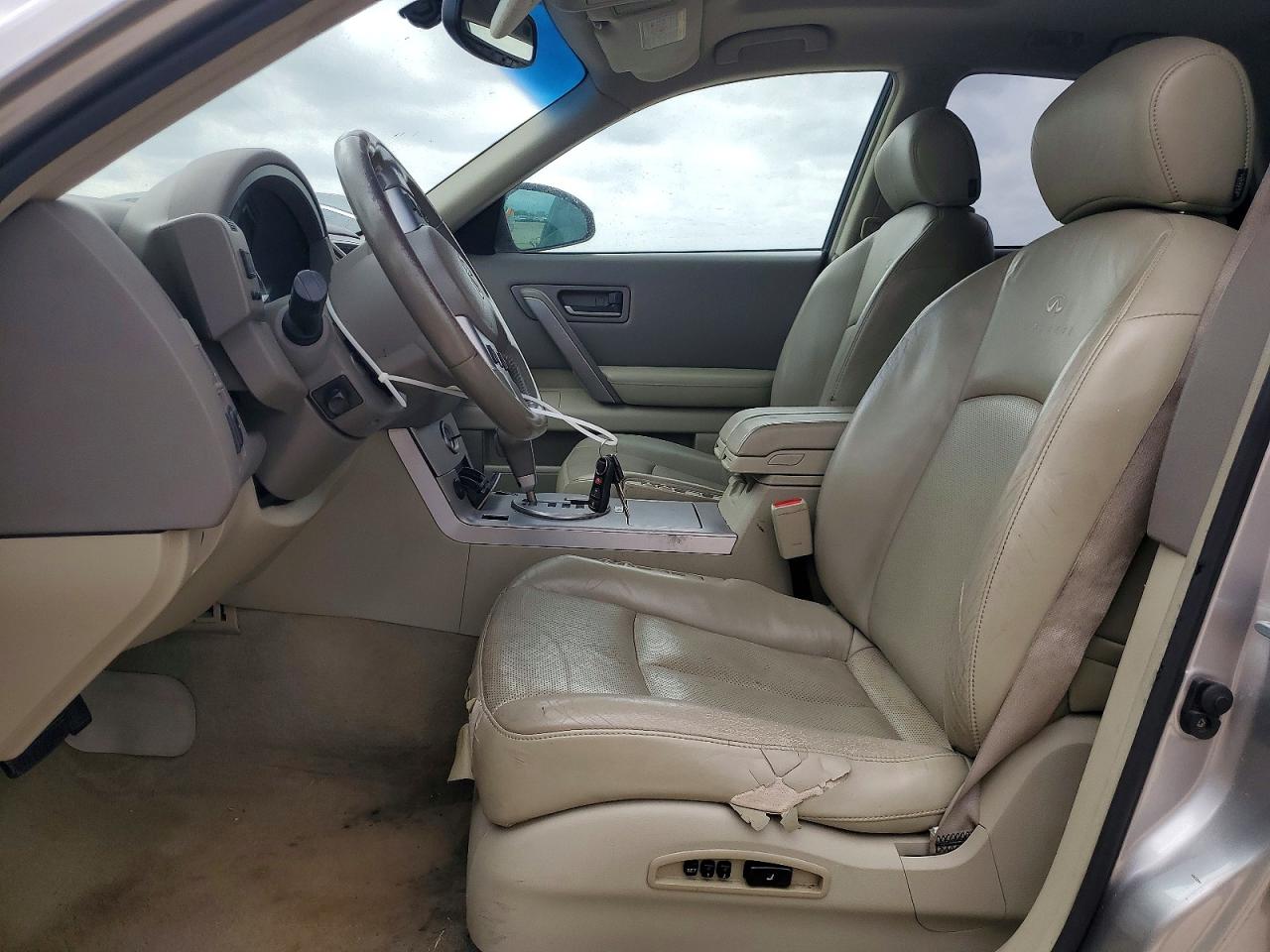 2005 Infiniti Fx35 Base Silver vin: JNRAS08W55X220773