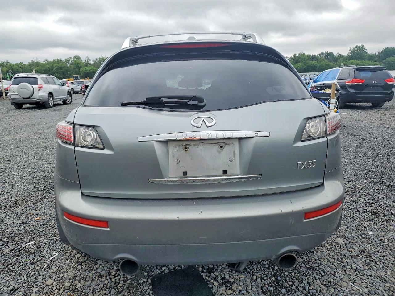 2008 Infiniti Fx35 Base Gray vin: JNRAS08W58X205808