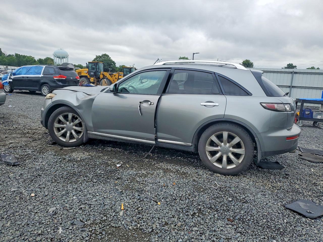 2008 Infiniti Fx35 Base Gray vin: JNRAS08W58X205808