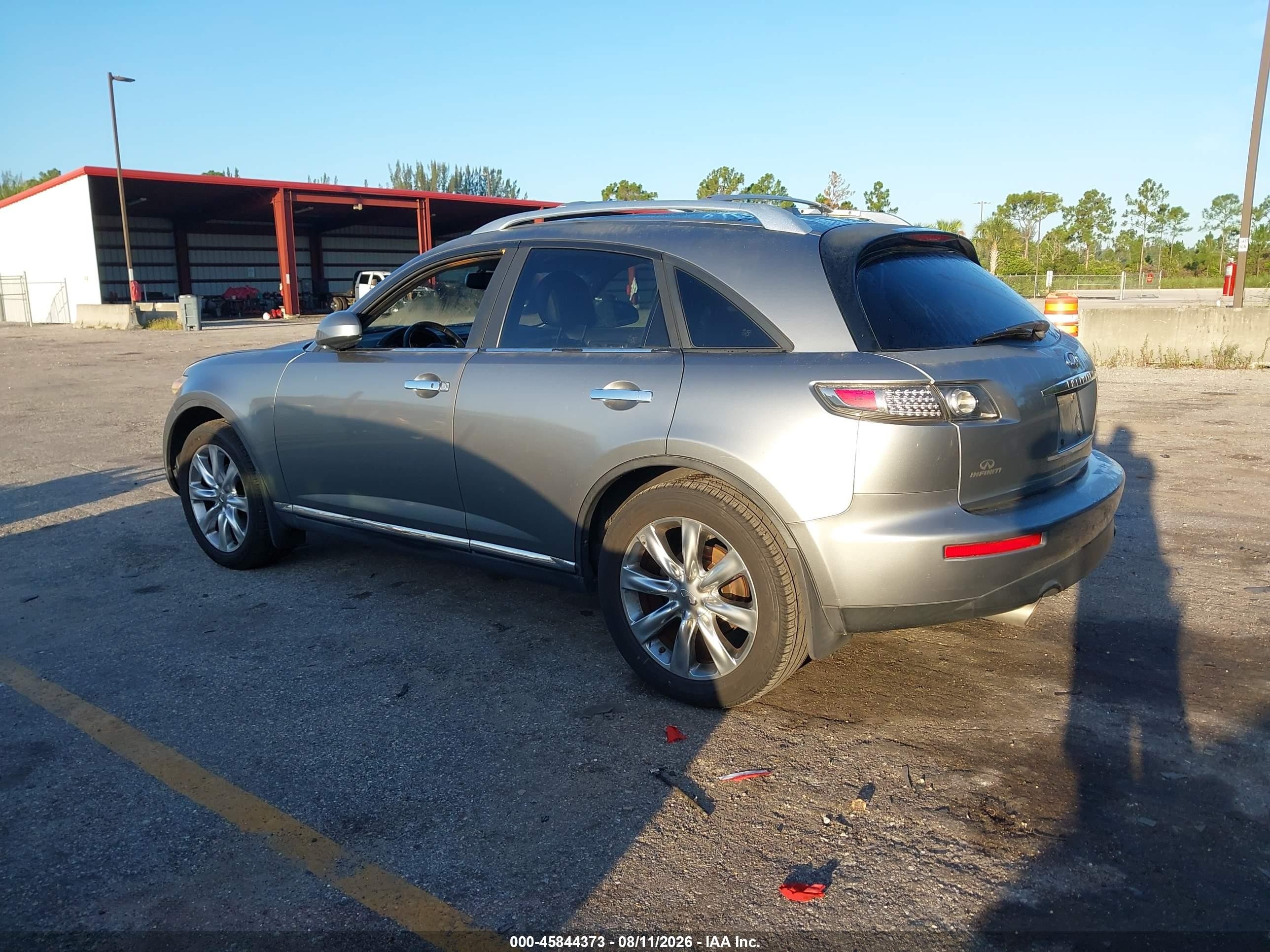 2008 Infiniti Fx35   Silver vin: JNRAS08W58X207008