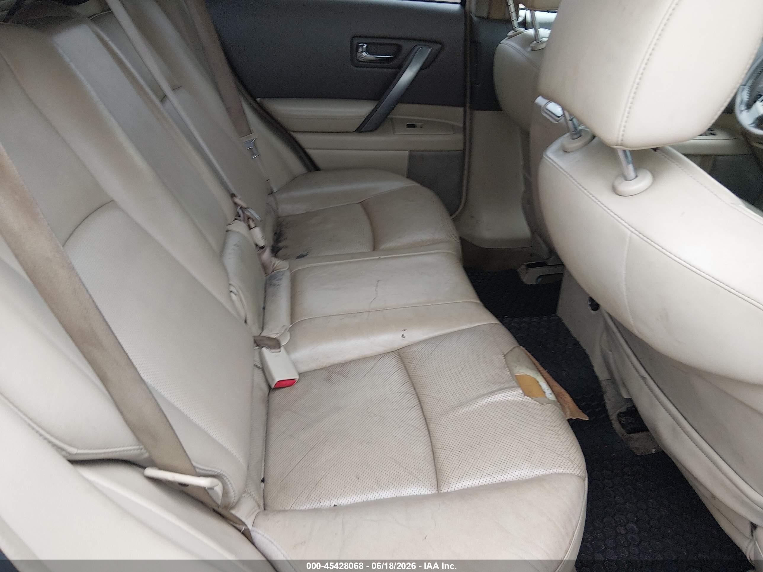 2008 Infiniti Fx35   White vin: JNRAS08W58X208577