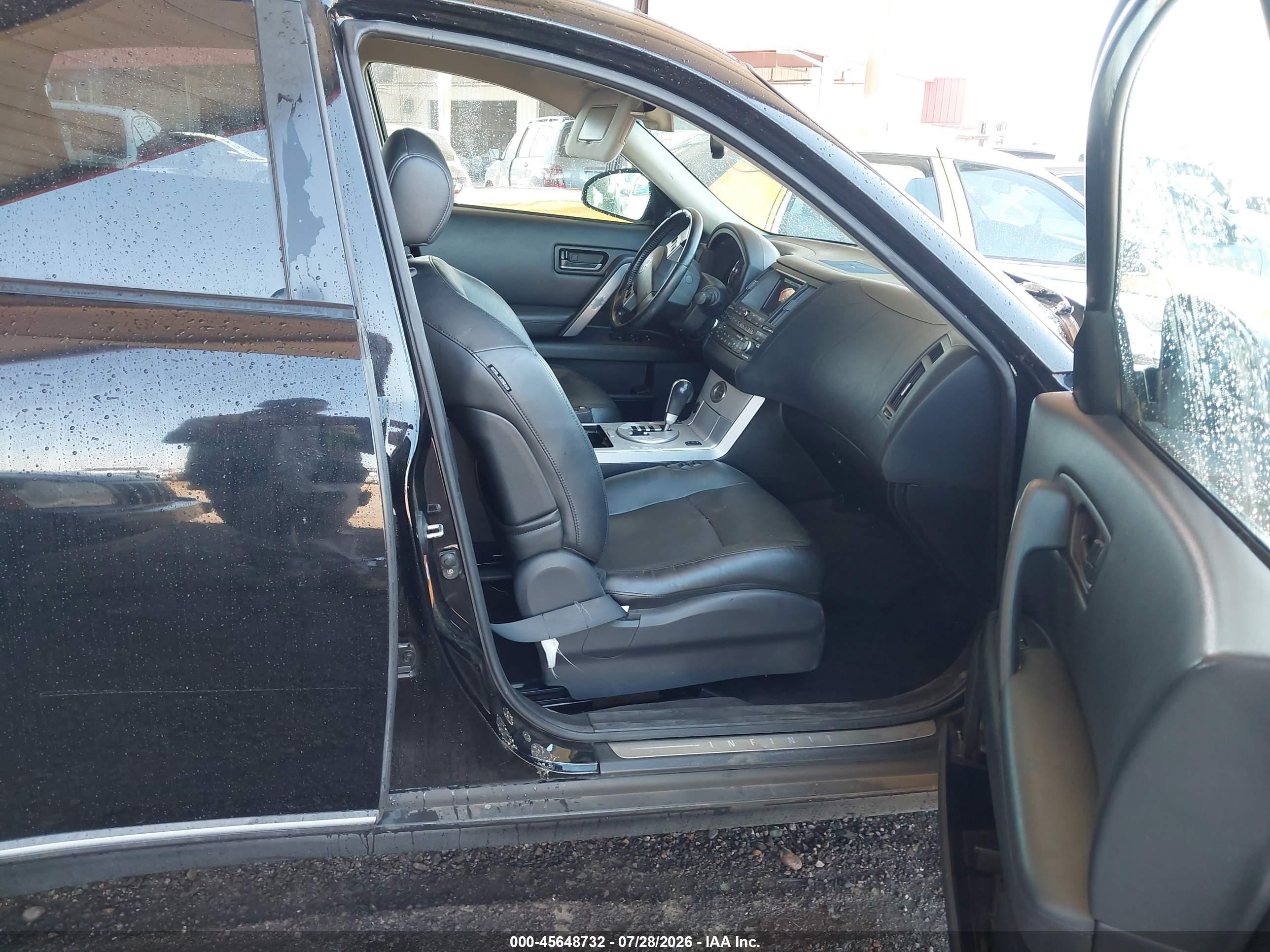 2003 Infiniti Fx35   Black vin: JNRAS08W63X004038