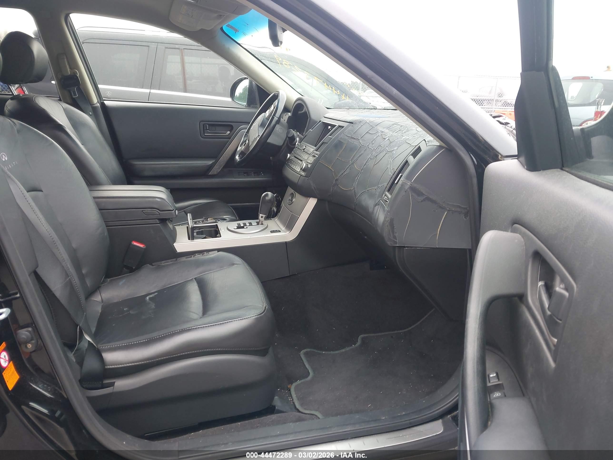 2004 Infiniti Fx35   Black vin: JNRAS08W64X201468
