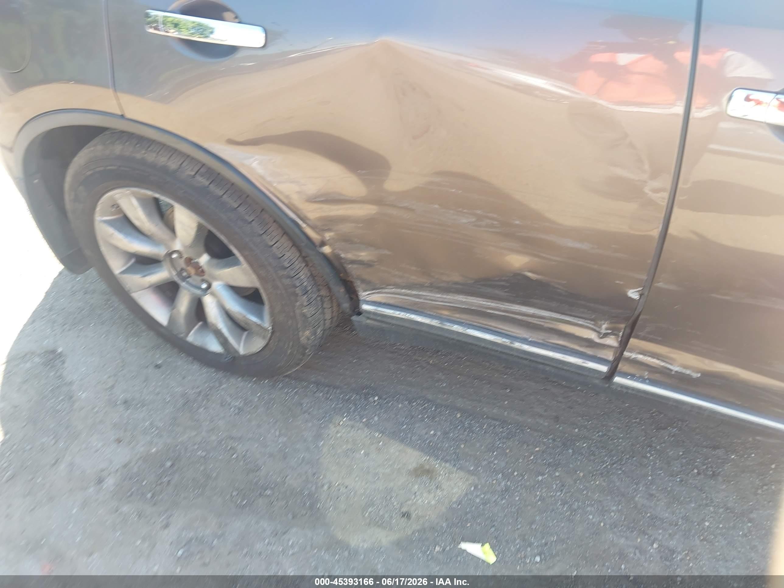 2004 Infiniti Fx35   Brown vin: JNRAS08W64X214463