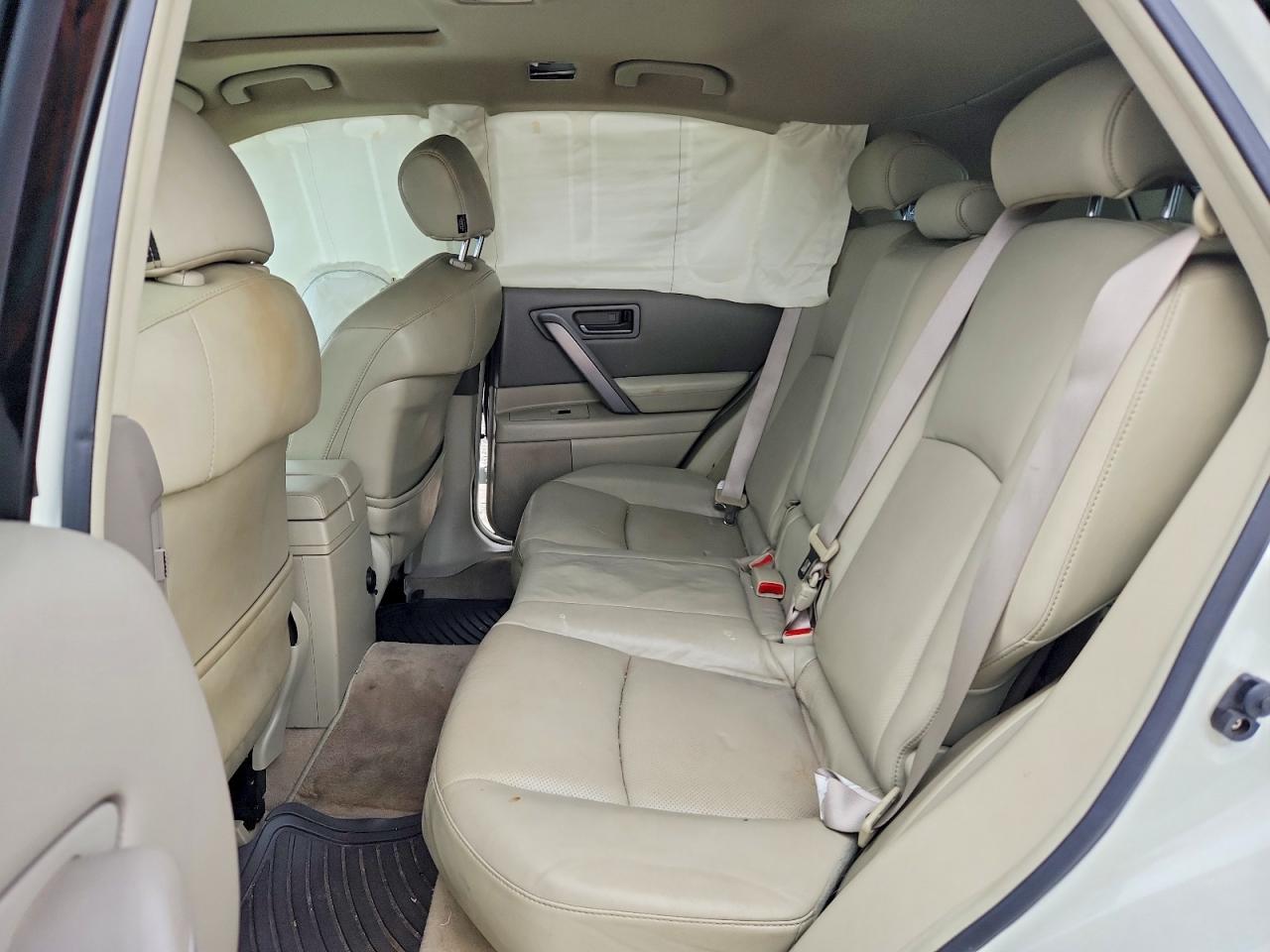 2004 Infiniti Fx35 Base White vin: JNRAS08W64X214804