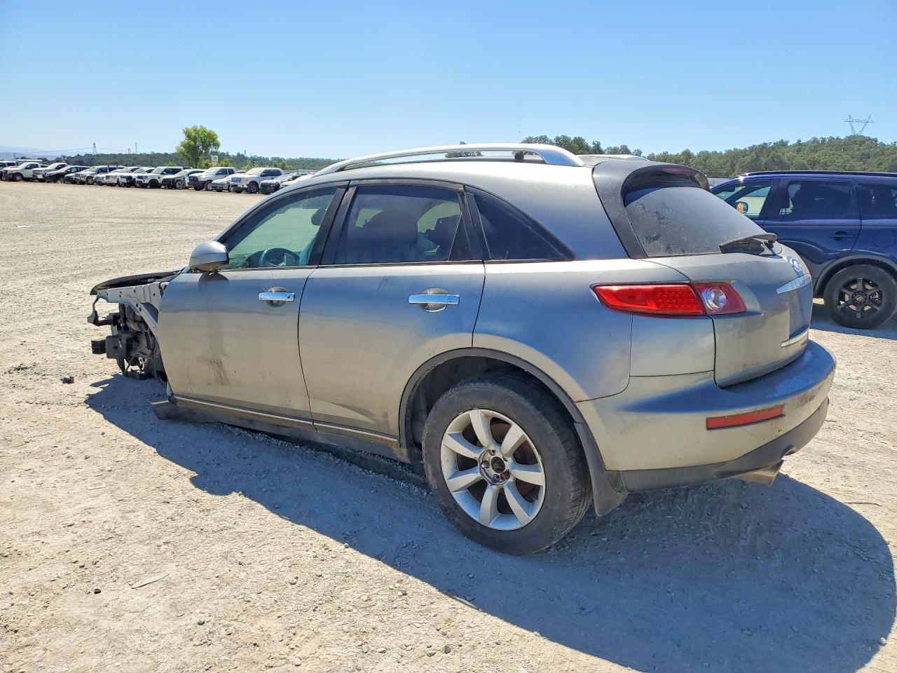 2004 Infiniti Fx35 Base Gray vin: JNRAS08W64X224541