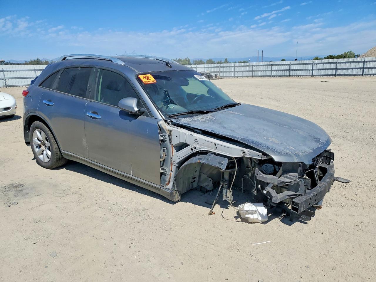 2004 Infiniti Fx35 Base Gray vin: JNRAS08W64X224541