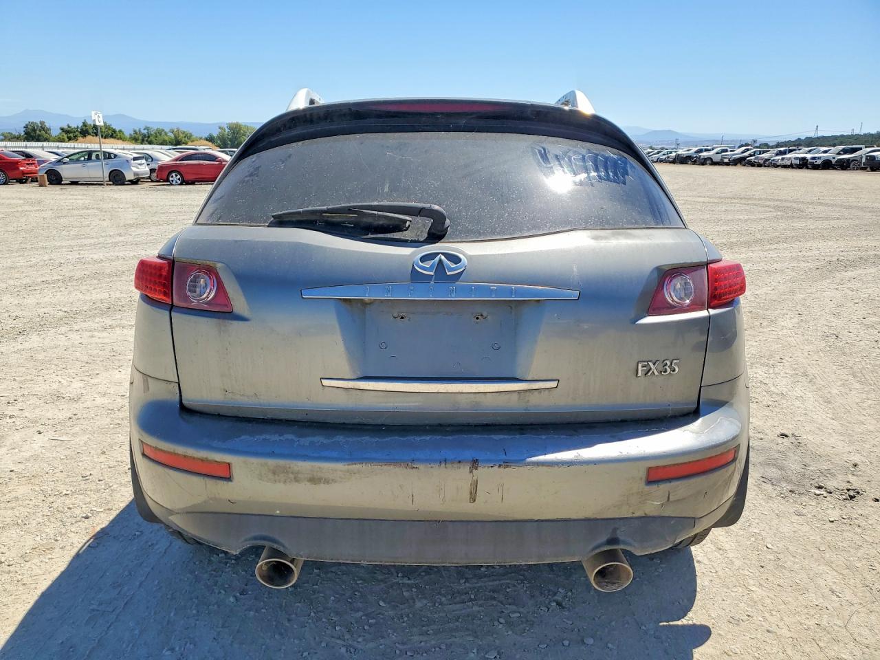 2004 Infiniti Fx35 Base Gray vin: JNRAS08W64X224541