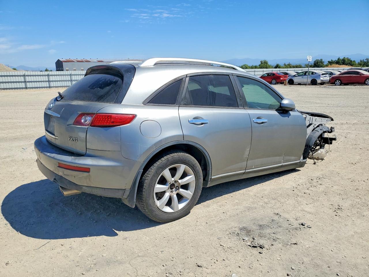 2004 Infiniti Fx35 Base Gray vin: JNRAS08W64X224541