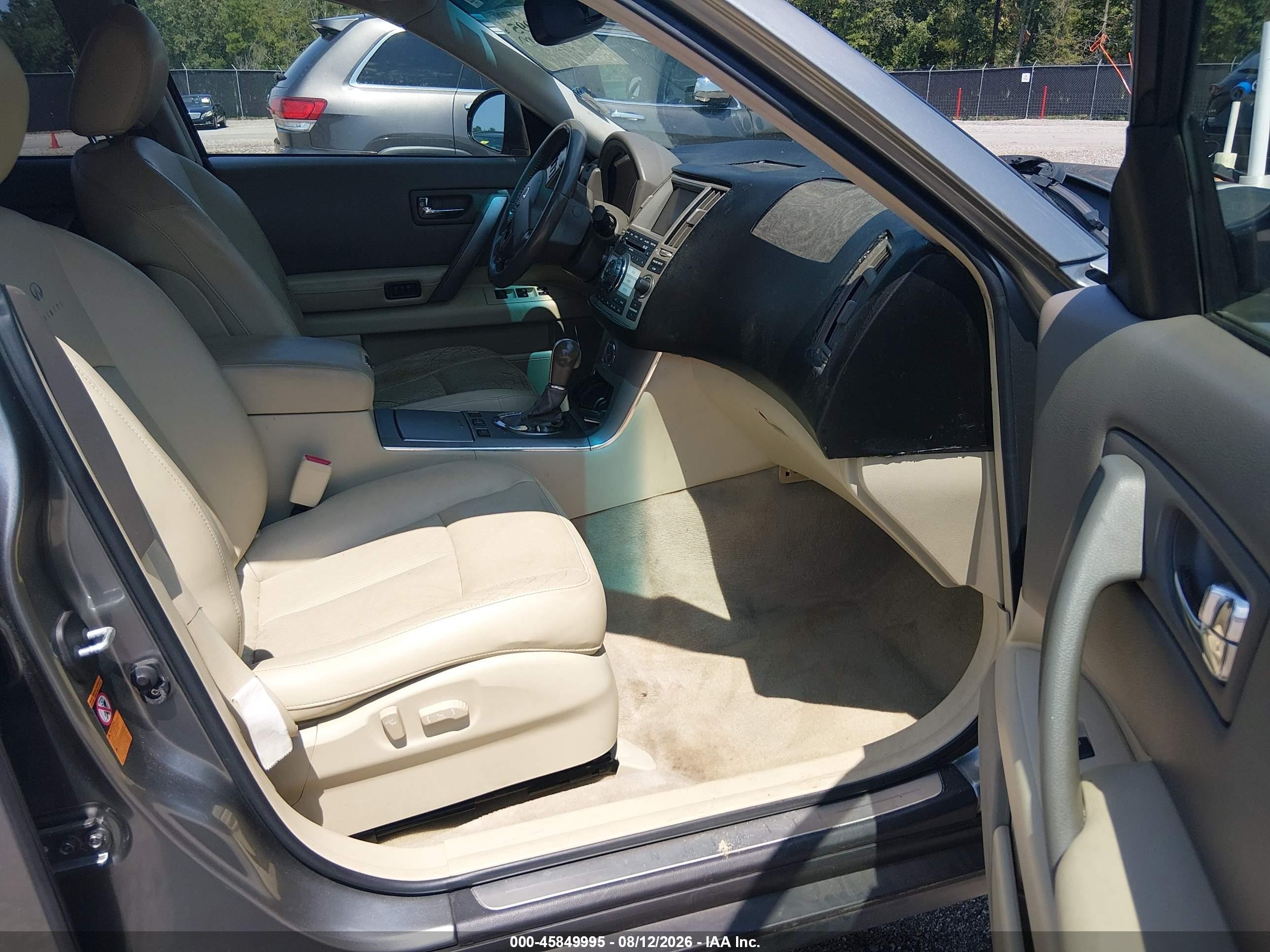 2007 Infiniti Fx35   Silver vin: JNRAS08W67X205511