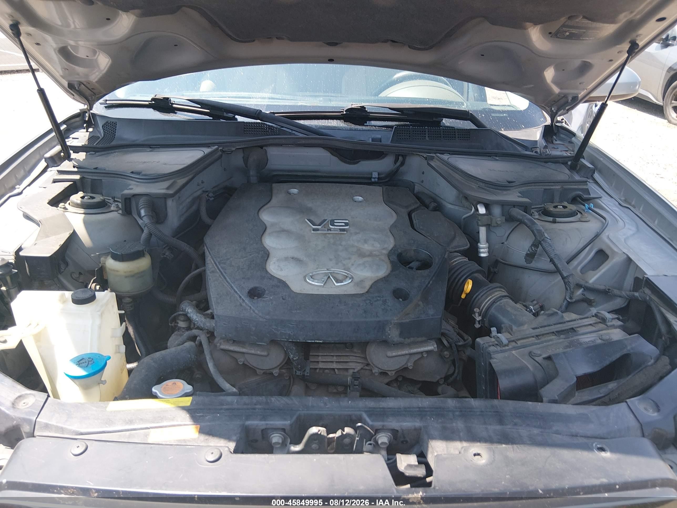 2007 Infiniti Fx35   Silver vin: JNRAS08W67X205511