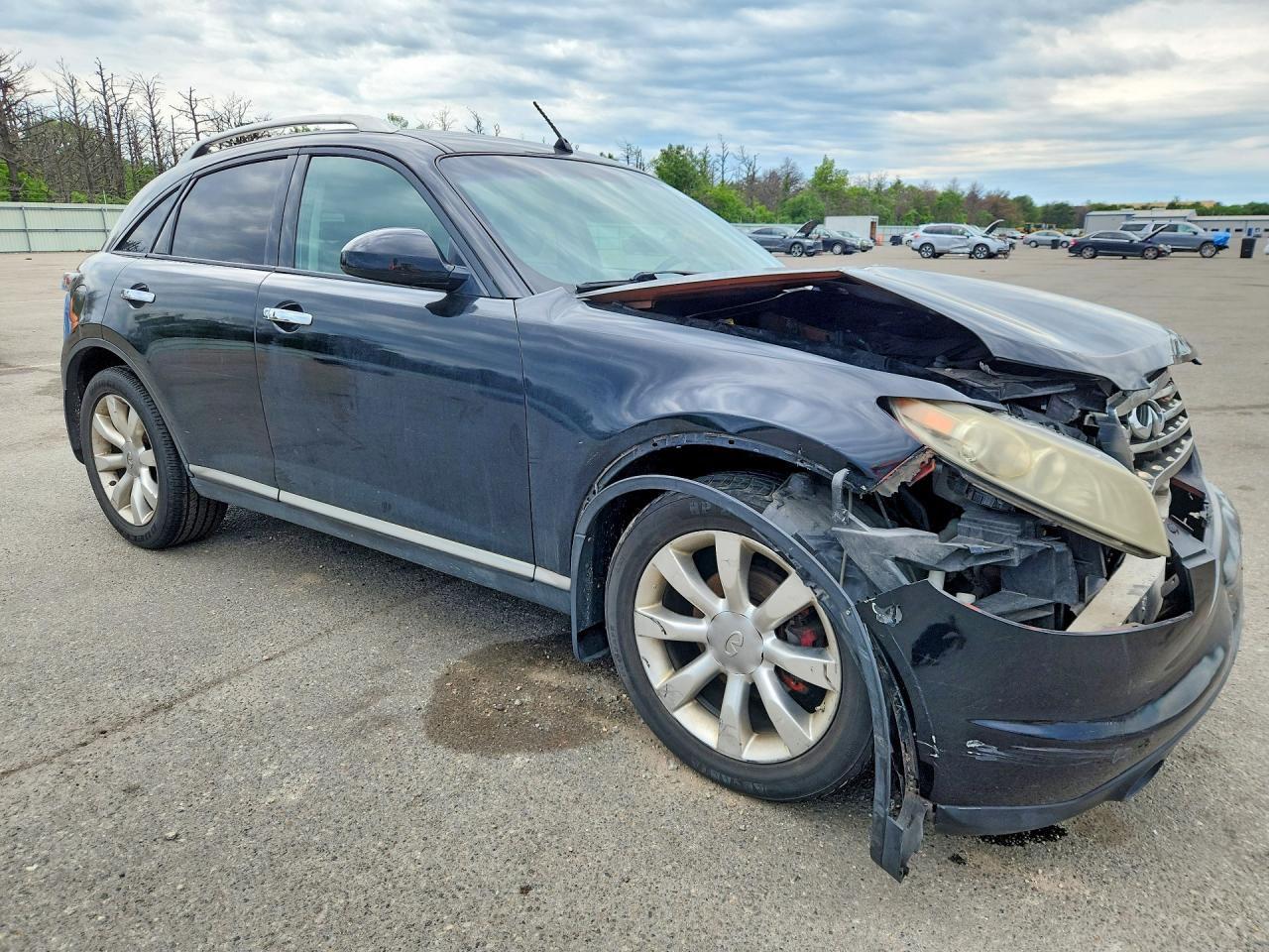 2007 Infiniti Fx35 Base Black vin: JNRAS08W67X209090