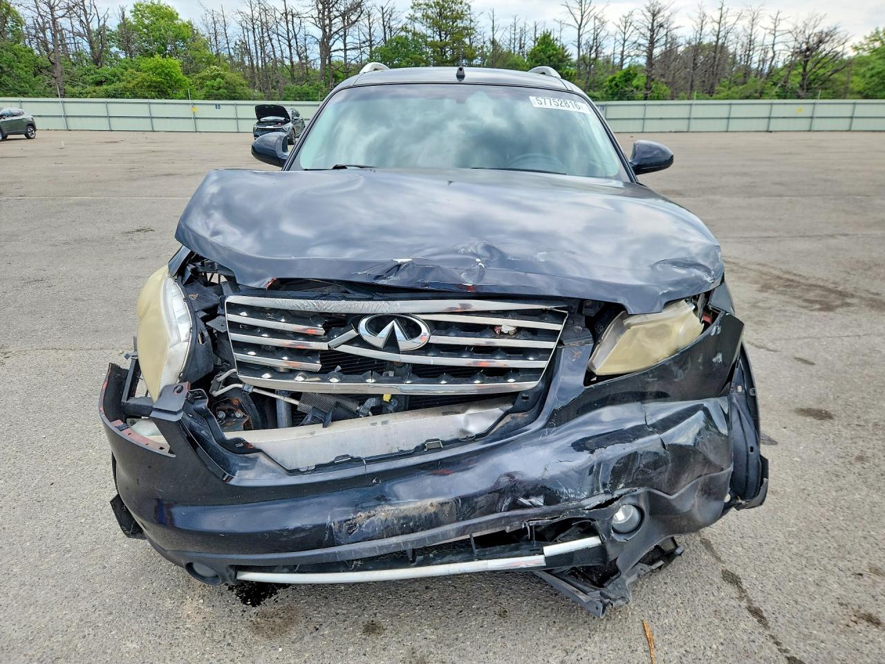 2007 Infiniti Fx35 Base Black vin: JNRAS08W67X209090