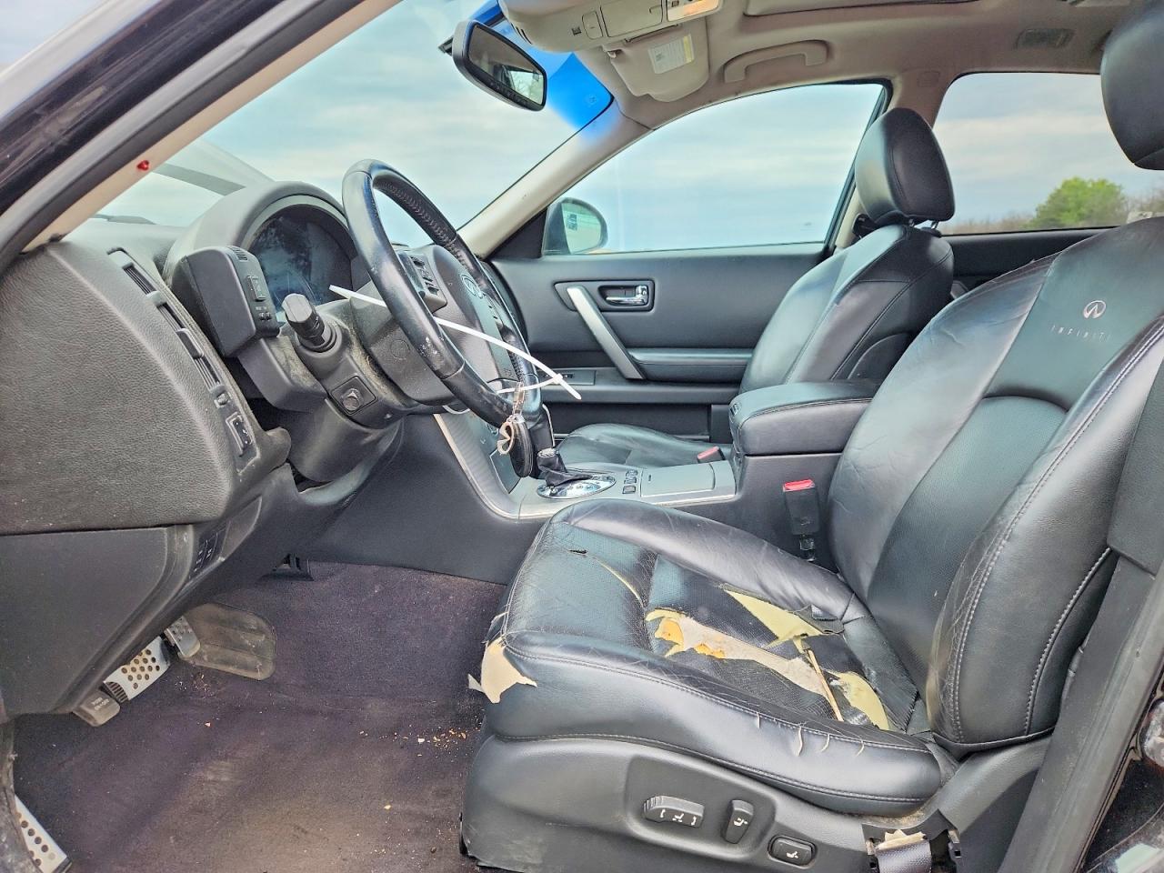 2007 Infiniti Fx35 Base Black vin: JNRAS08W67X209090