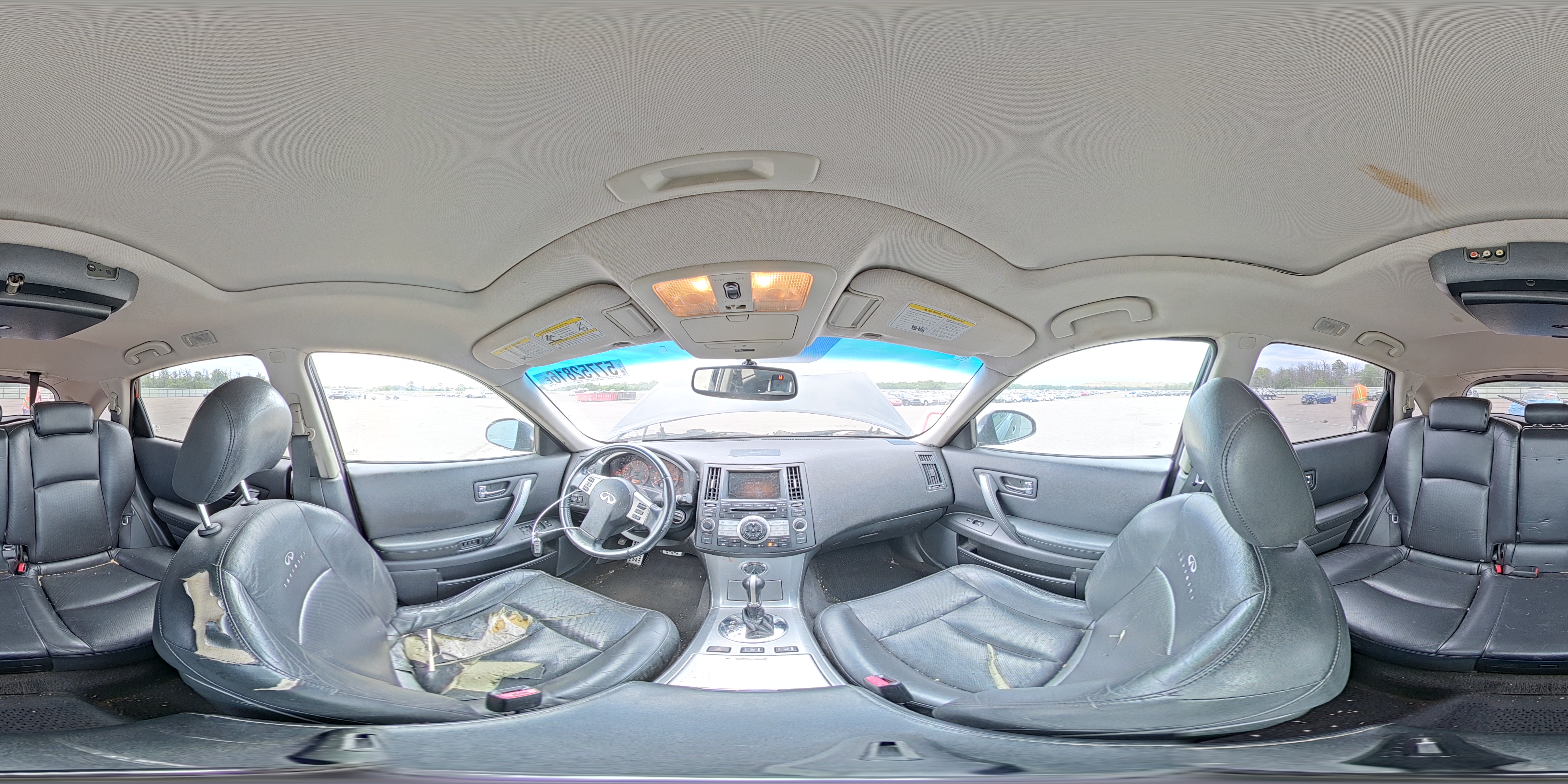 2007 Infiniti Fx35 Base Black vin: JNRAS08W67X209090