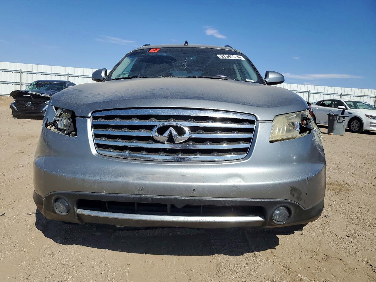 2008 Infiniti Fx35 Base Gray vin: JNRAS08W68X202500