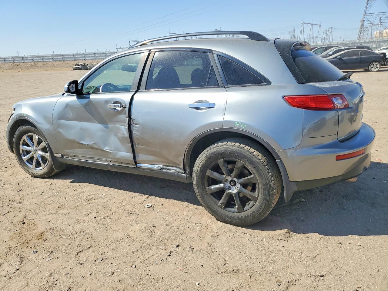 2008 Infiniti Fx35 Base Gray vin: JNRAS08W68X202500