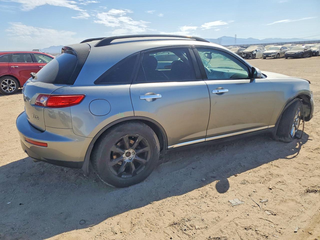 2008 Infiniti Fx35 Base Gray vin: JNRAS08W68X202500