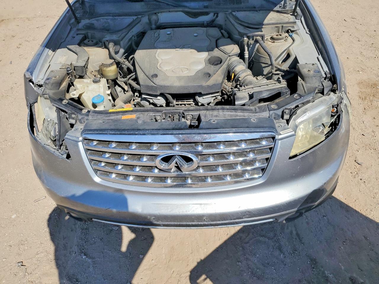 2008 Infiniti Fx35 Base Gray vin: JNRAS08W68X202500