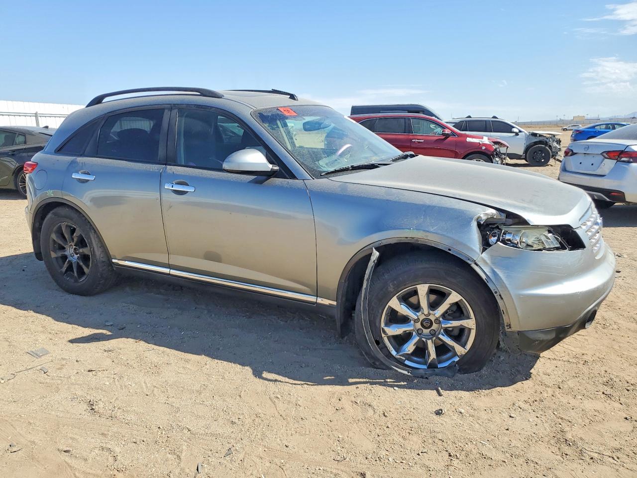 2008 Infiniti Fx35 Base Gray vin: JNRAS08W68X202500